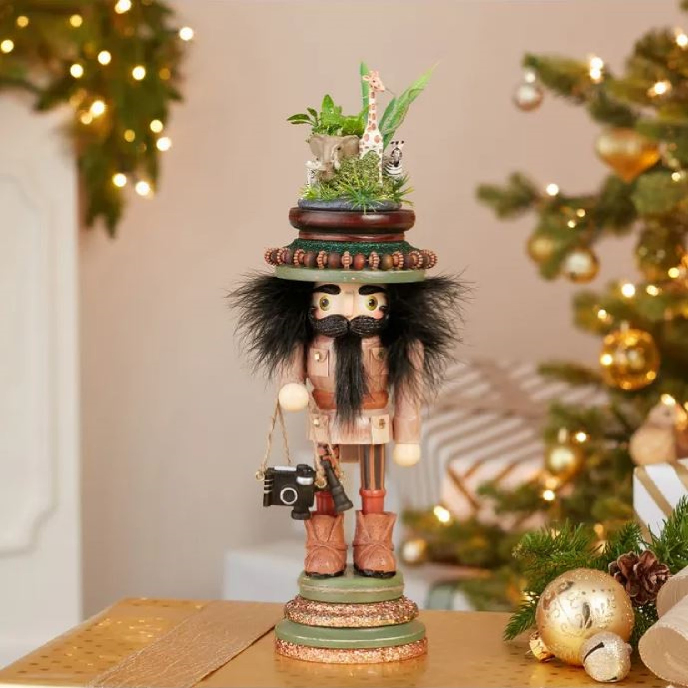 Kurt Adler Hollywood Nutcracker, Zoo Menagerie, 15in Kurt Adler Hollywood Nutcracker, Zoo Menagerie, 15in