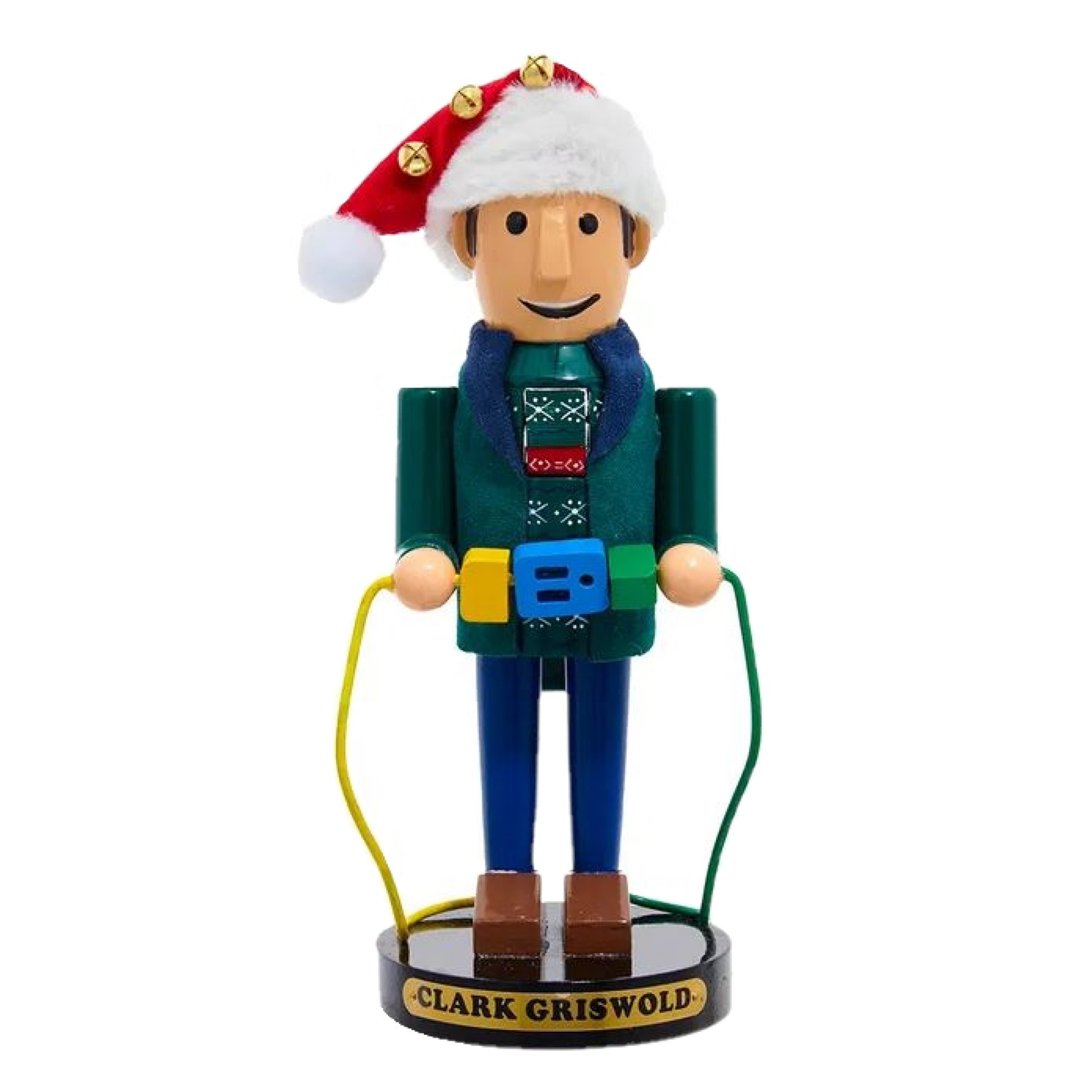 Kurt Adler Resin National Lampoon Christmas Vacation Nutcracker, Clark Griswold, 10in Kurt Adler Resin National Lampoon Christmas Vacation Nutcracker, Clark Griswold, 10in