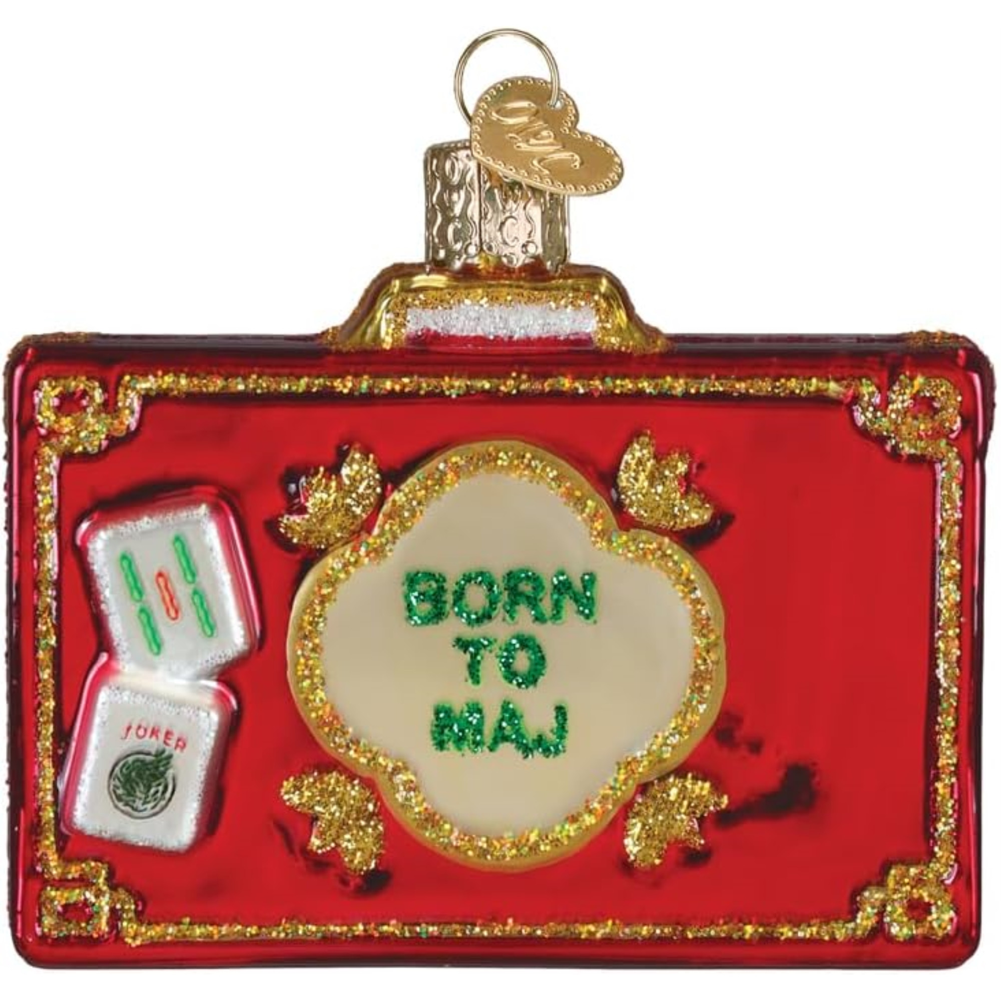 Old World Christmas Blown Glass Ornament for Christmas Tree, Rack N ...