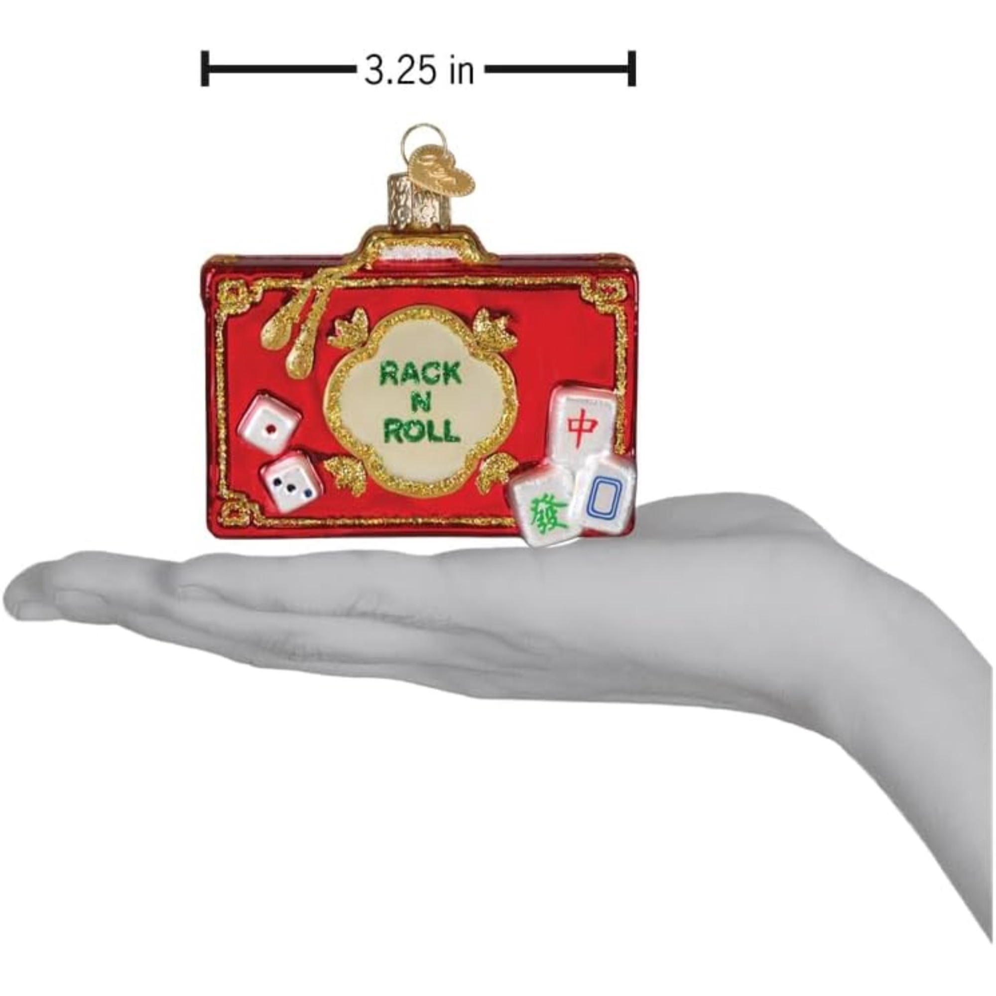 Old World Christmas Blown Glass Ornament for Christmas Tree, Rack N ...