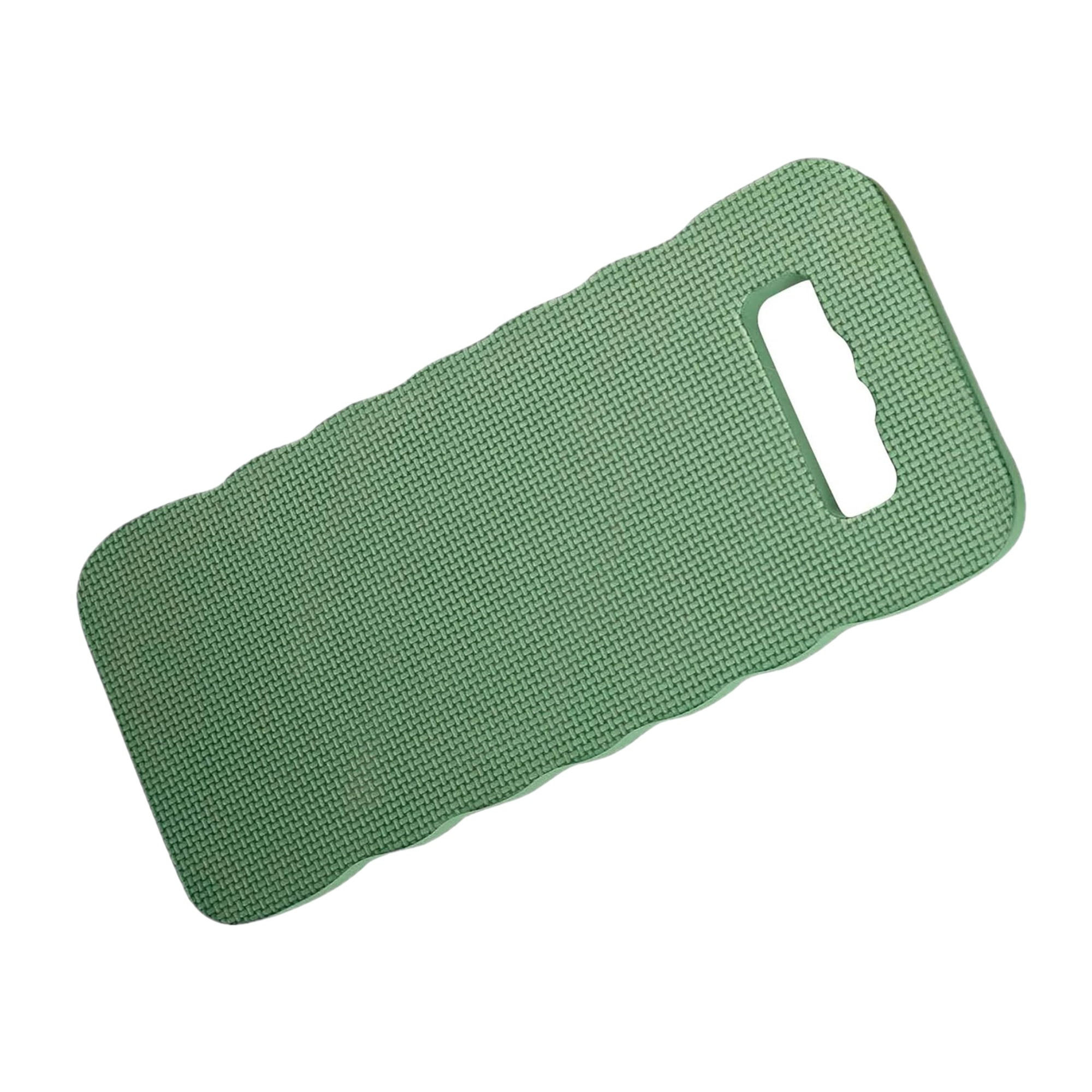 D&D Garden Lightweight Foam Kneeling Pad with Handle, Green, 16in