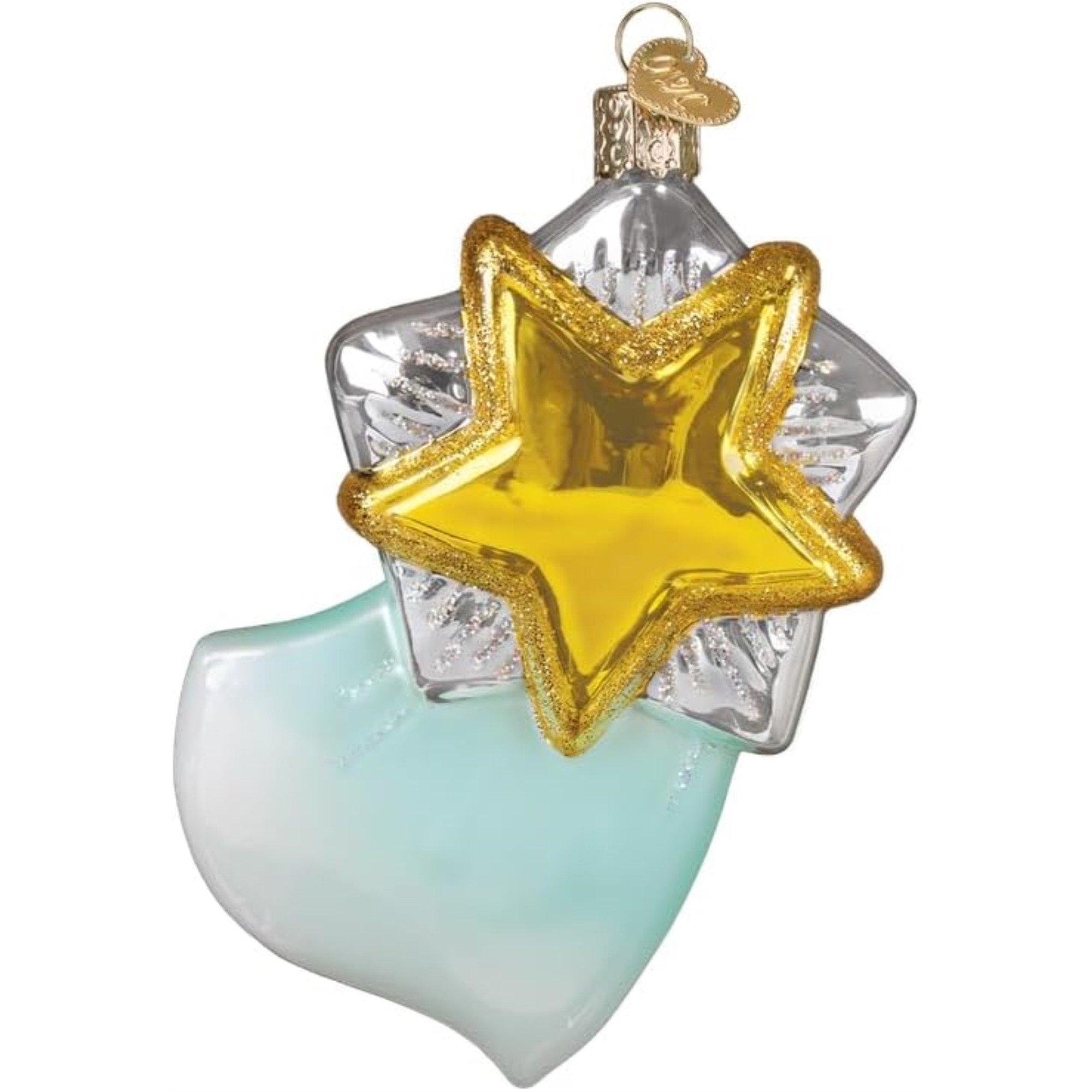 Old World Christmas Blown Glass Ornament for Christmas Tree, Clever Peter Pan