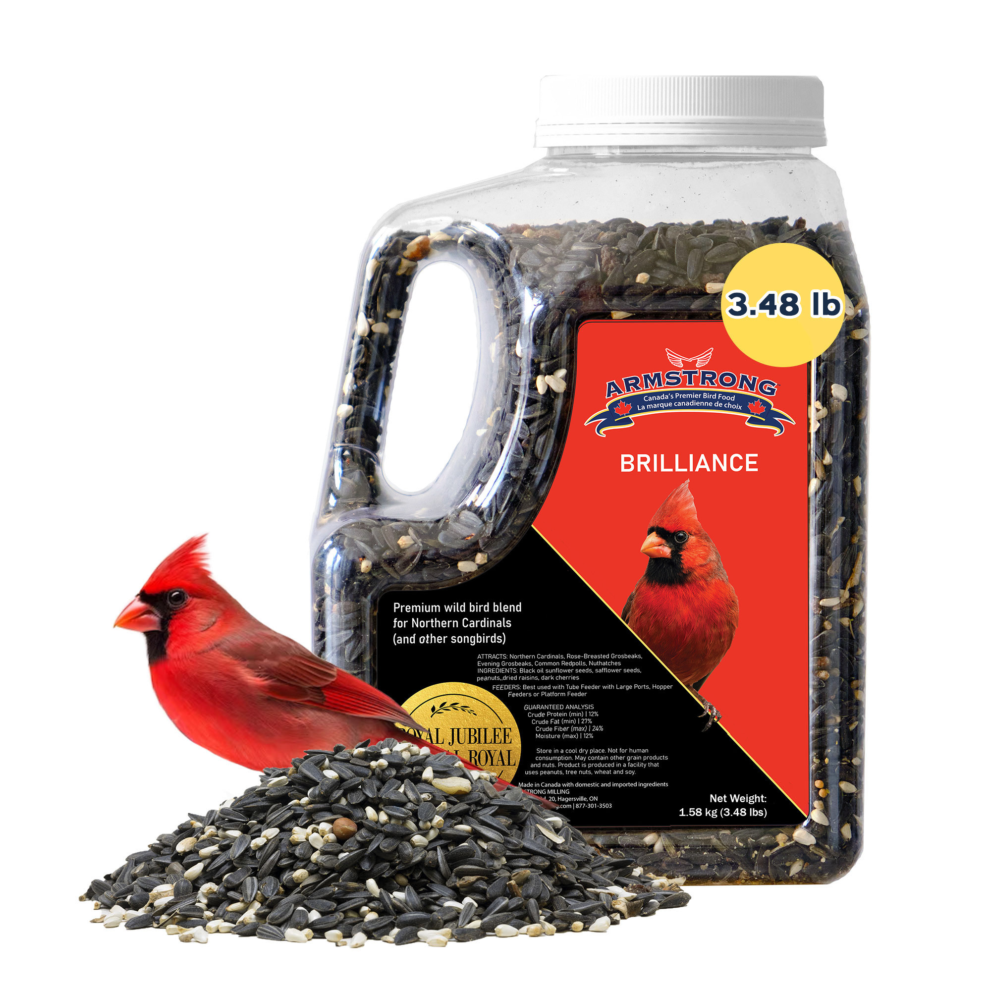 Armstrong Wild Bird Food Royal Jubilee Brilliance Blend, 3.48lb