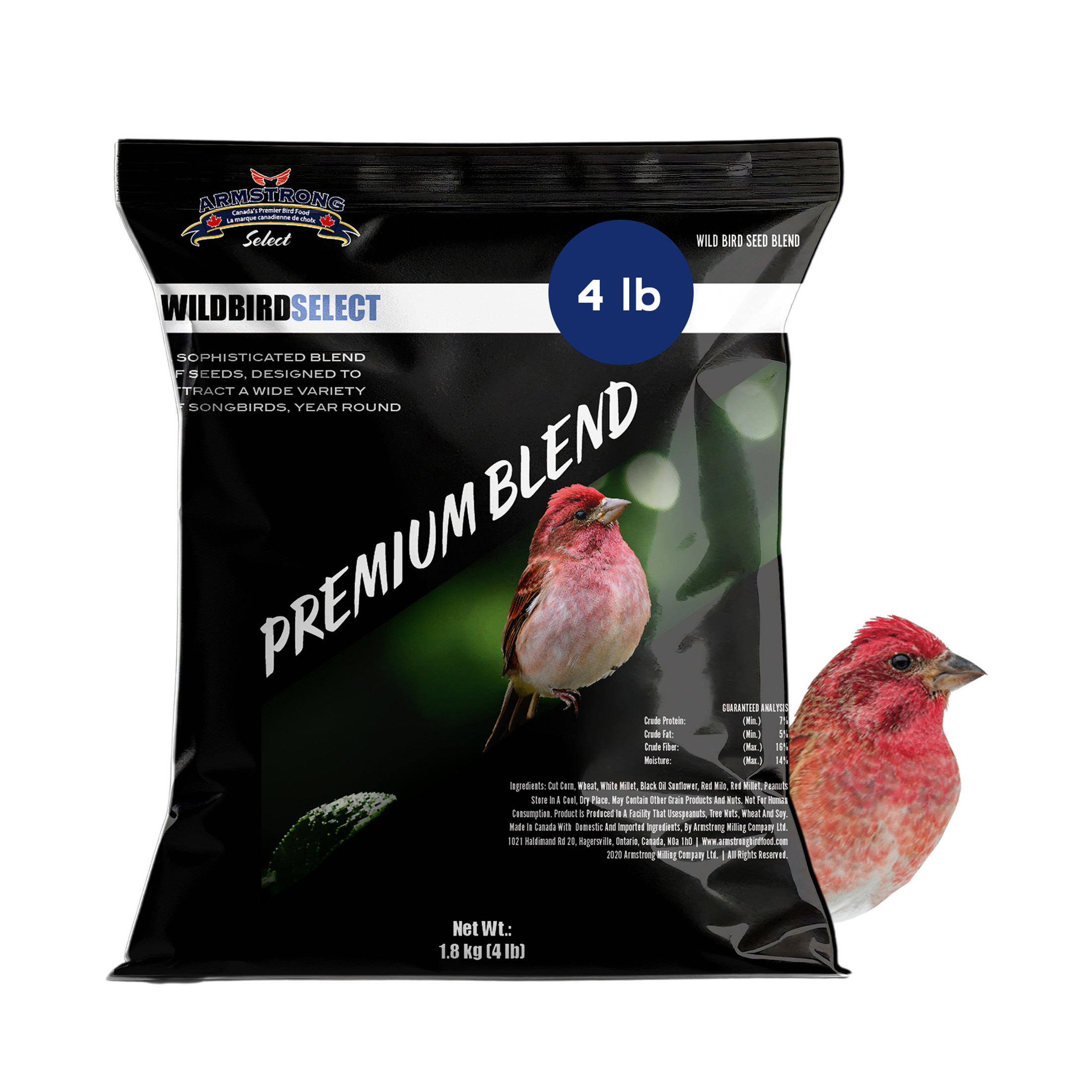 Armstrong Wild Bird Select Songbird Premium Blend, 4lbs Armstrong Wild Bird Select Songbird Premium Blend, 4lbs