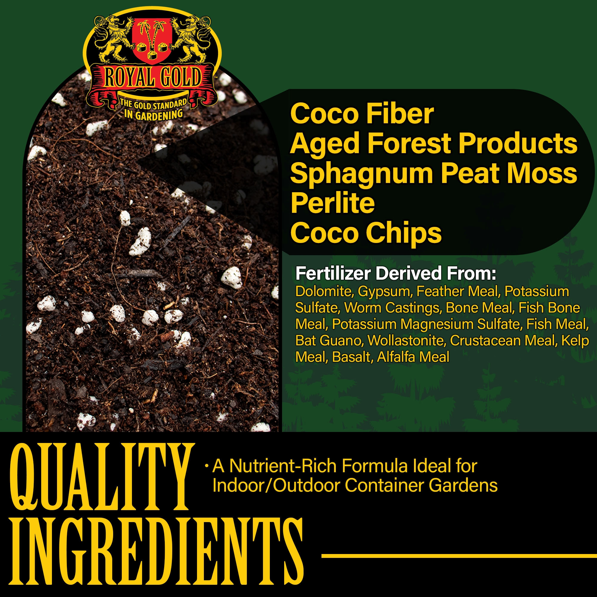 Royal Gold Special Reserve Premium Potting Mix, 1.5 Cubic Foot