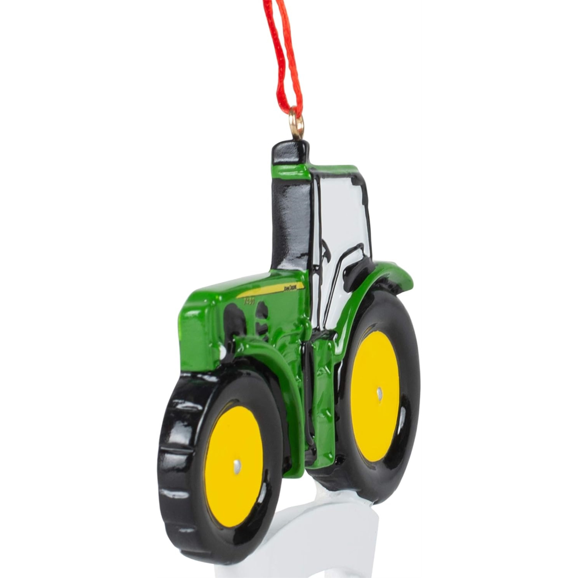 Kurt Adler Plastic Ornament for Christmas Tree, Personal Tractor