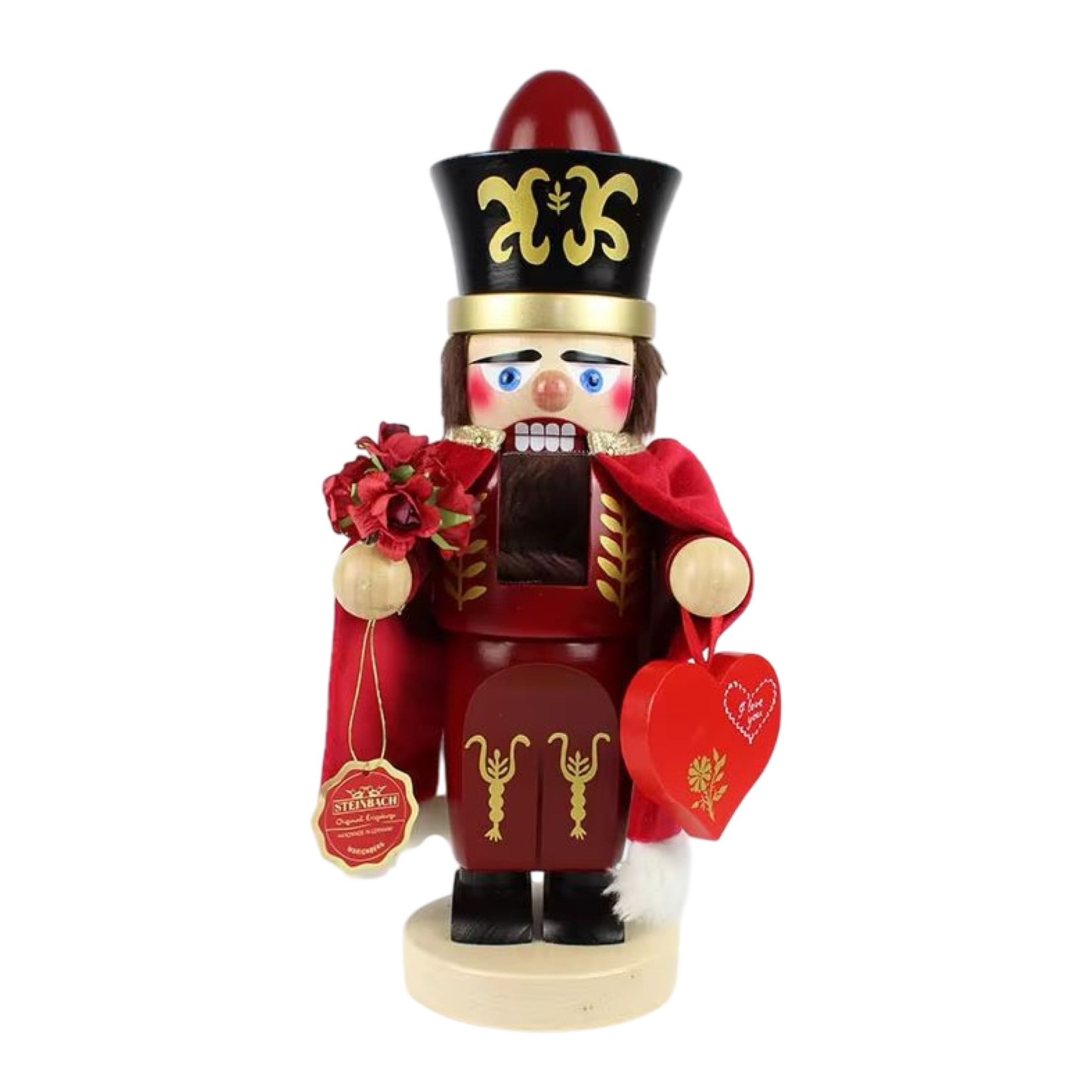 Steinbach Wooden Limited Edition Cubby Nutcracker, Mom's Prince, 13in