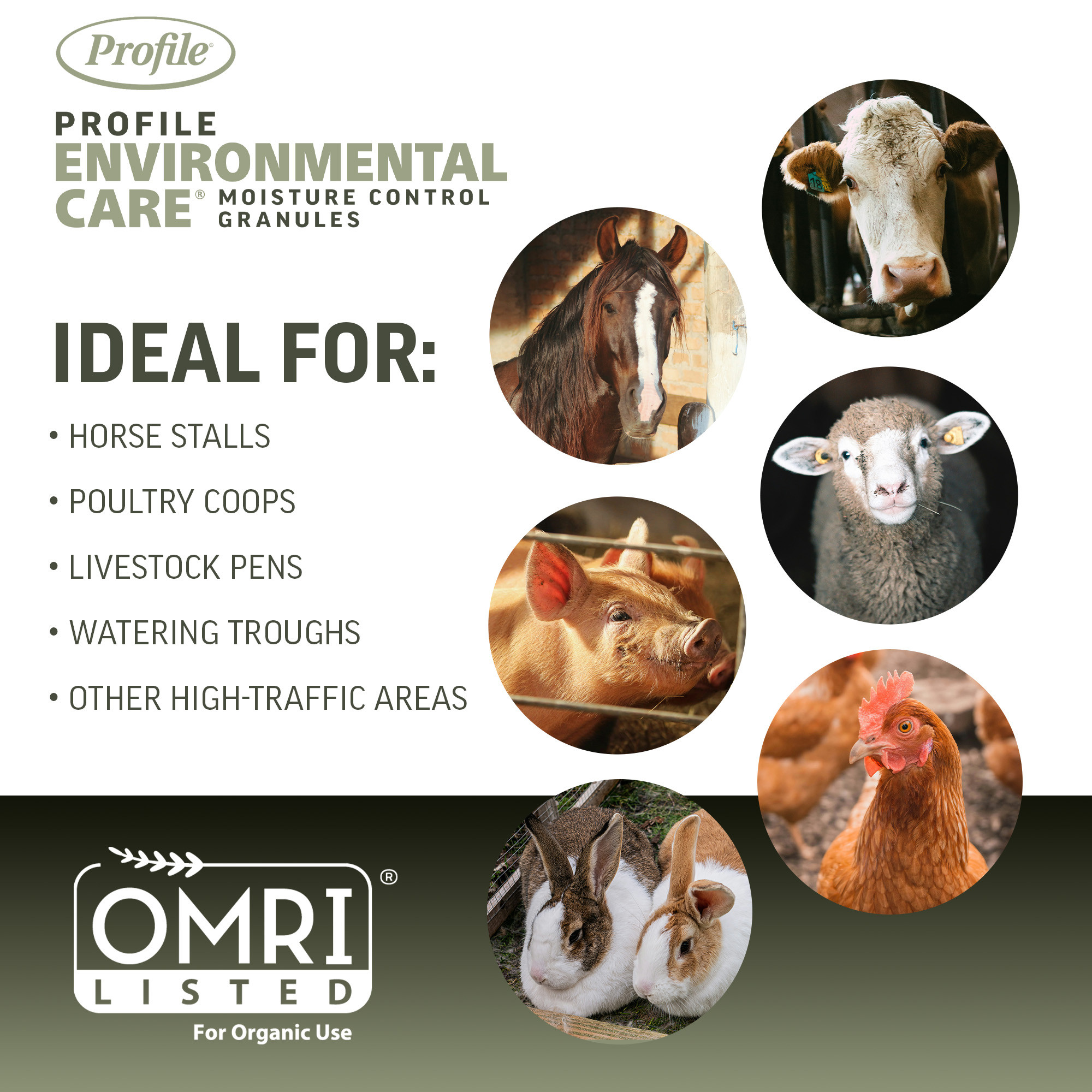 ANNUSO Profile Environmental Care Moisture Control Granules, 40lb Bag