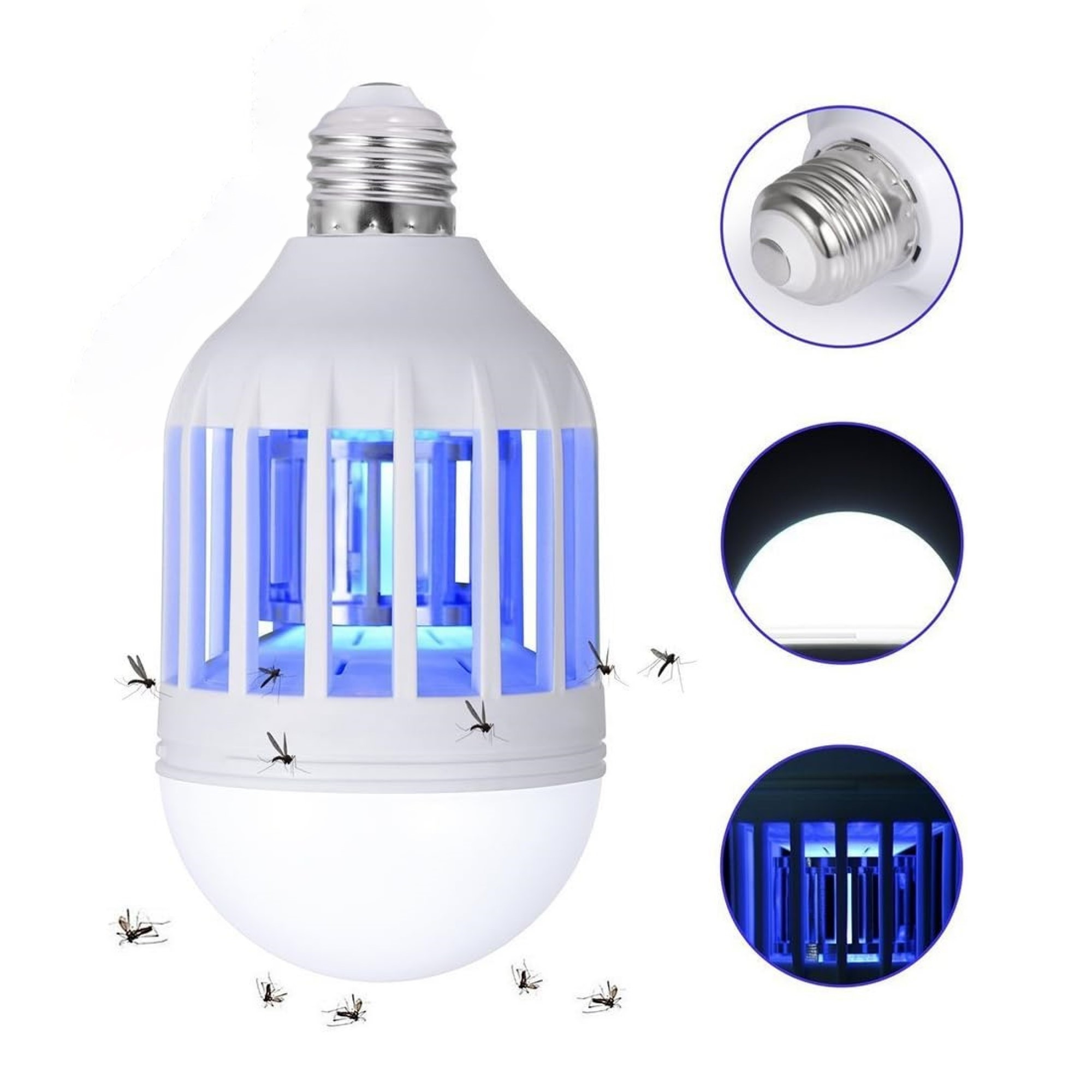 GreenStrike Mosquito Zapper 9W LED Light Bulb for Outdoor Use