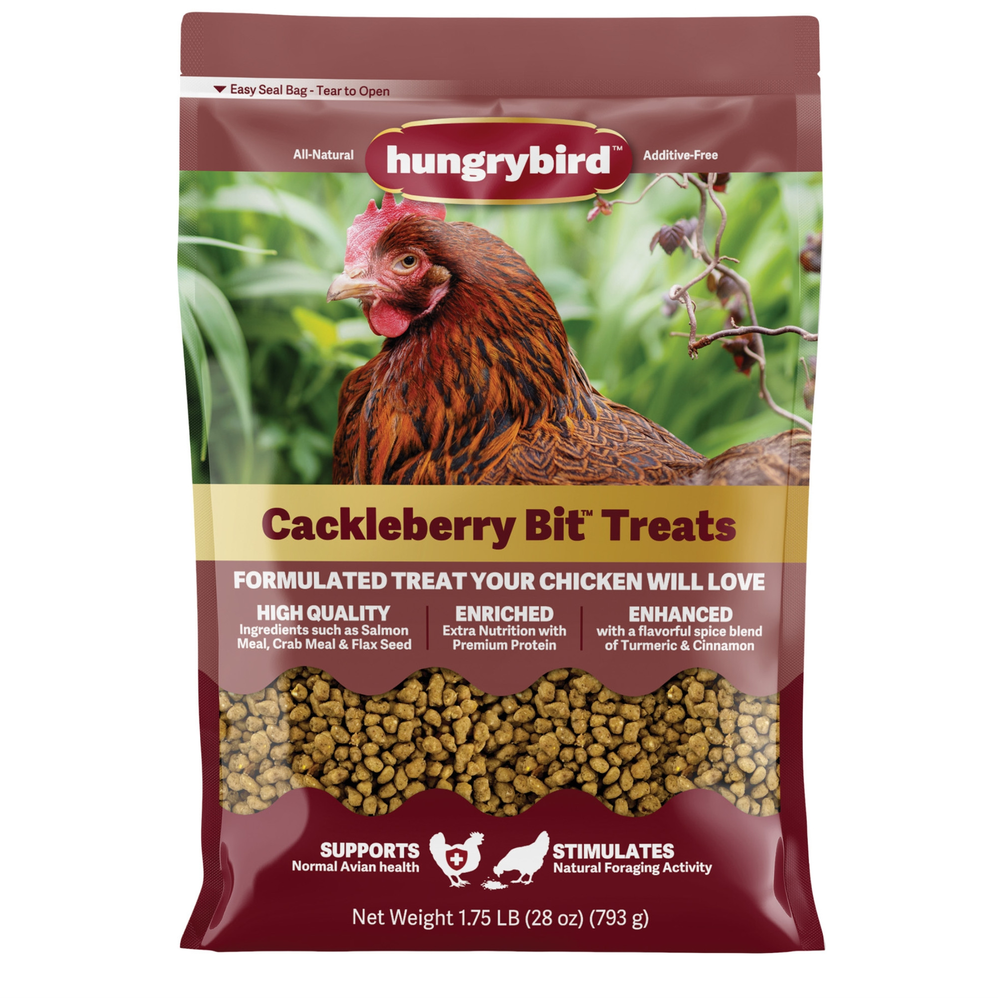 Hungrybird Crackleberry Bits, 1.75lbs – All-Natural Suet Poultry Treats