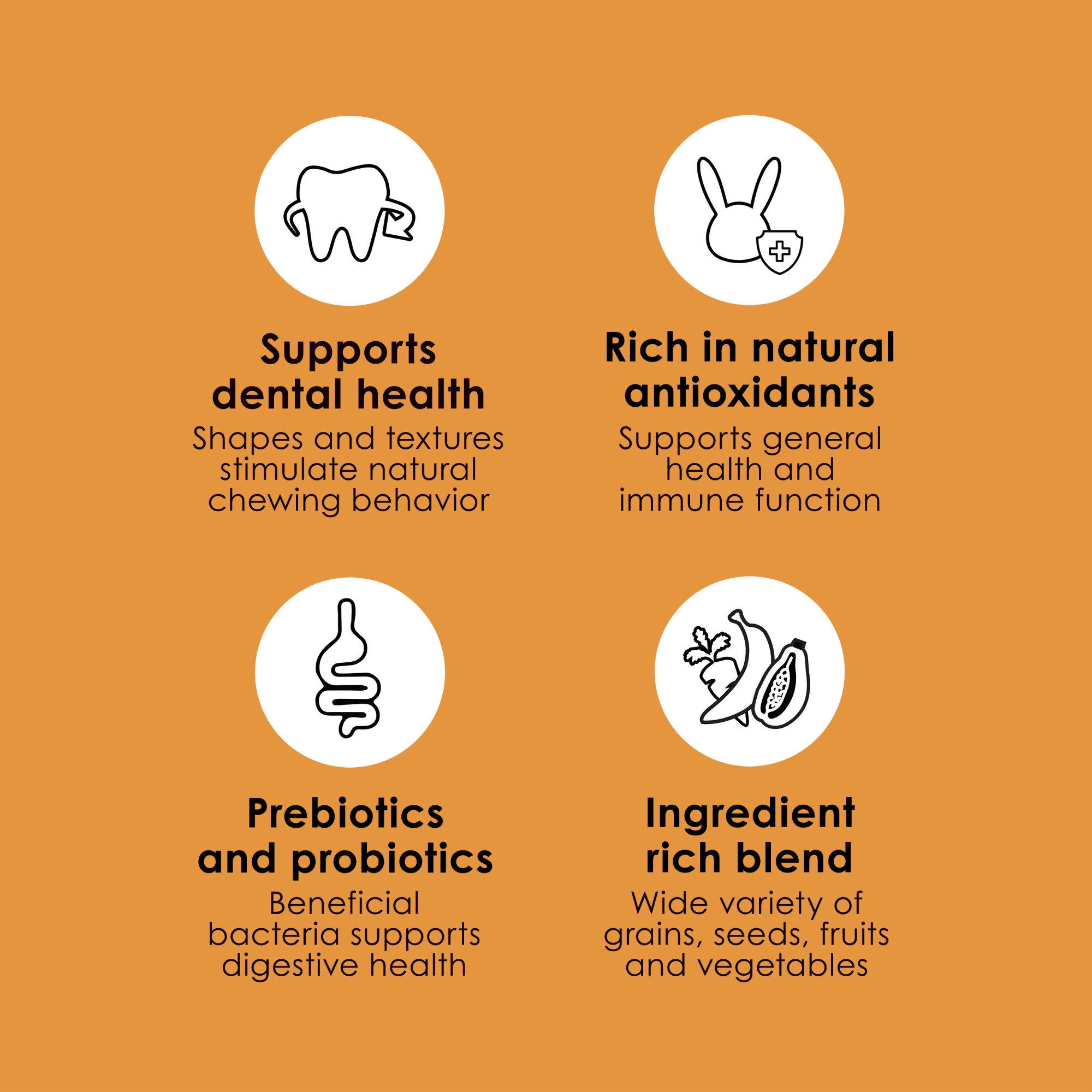 Kaytee Fiesta Rabbit Food Mix, 25lbs – Supports Immune Health and Digestion