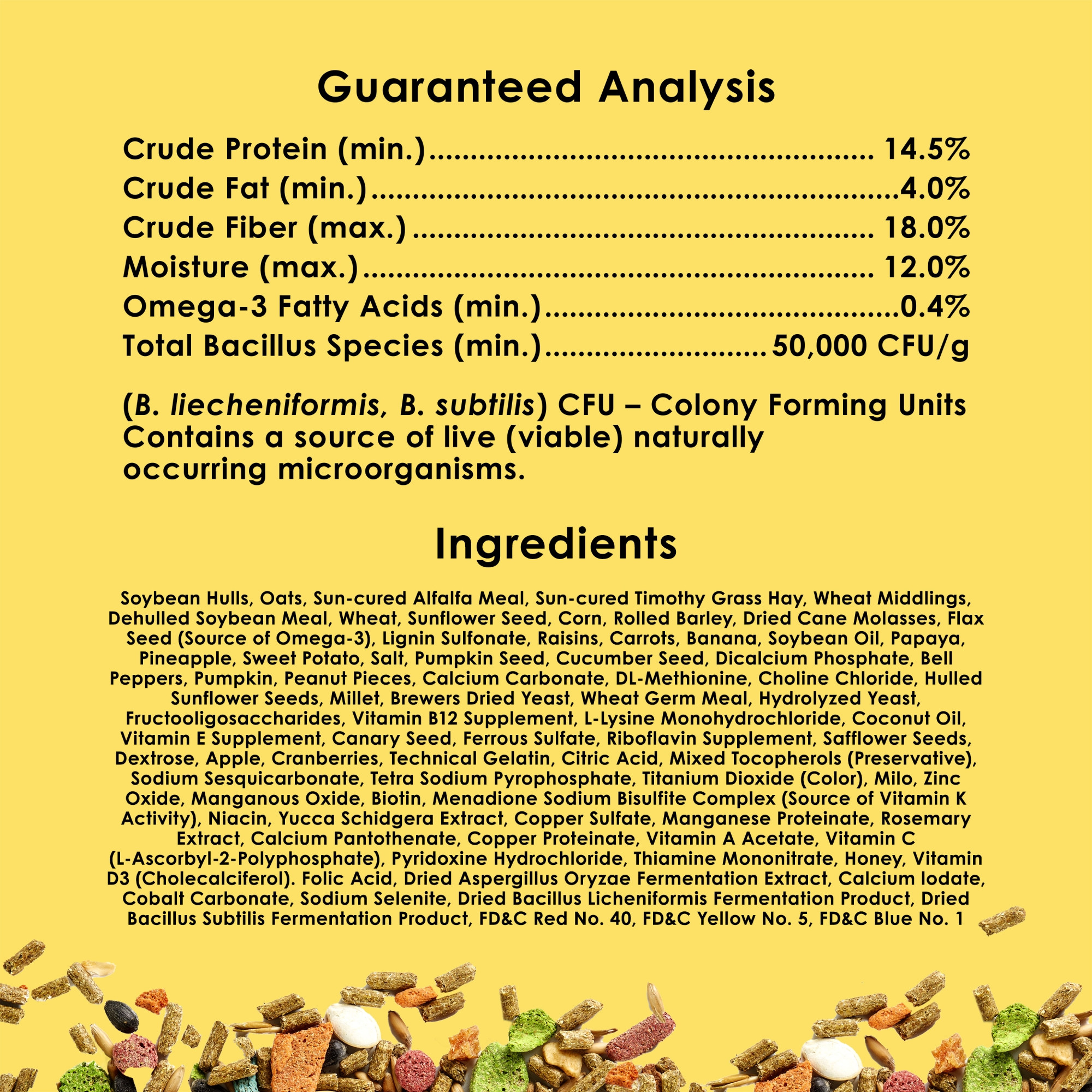 Kaytee Fiesta Rabbit Food Mix, 25lbs – Supports Immune Health and Digestion