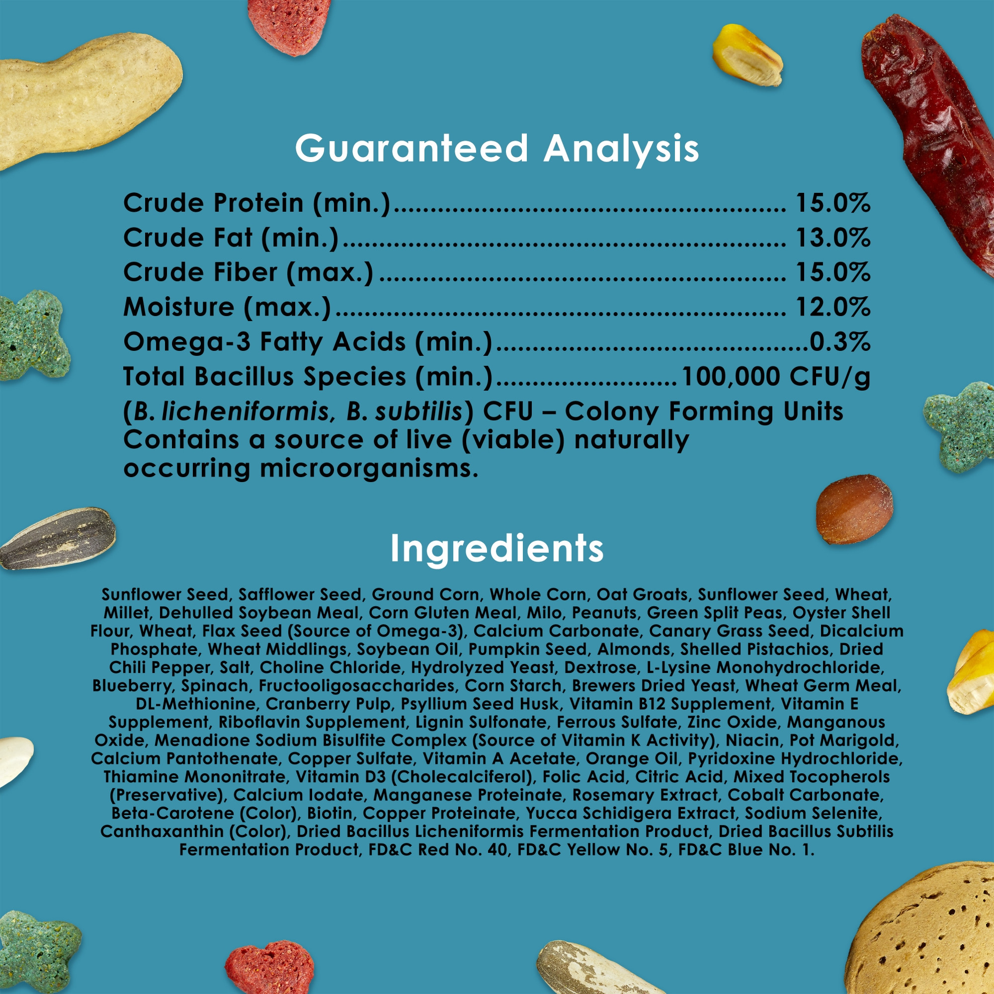 Keytee Forti-Diet Pro Health Nourish+Protect Parrot Food, 25lbs