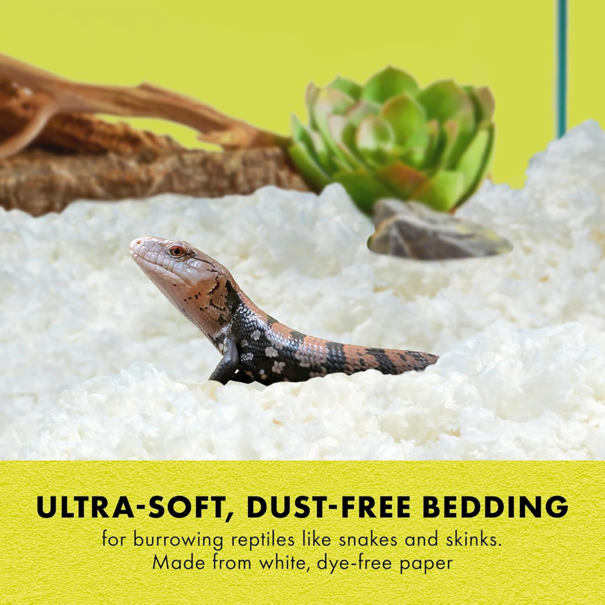 Zilla Reptile Comfort Bedding for Burrowing Reptiles, 24.6 Liters, 1,500 cu in
