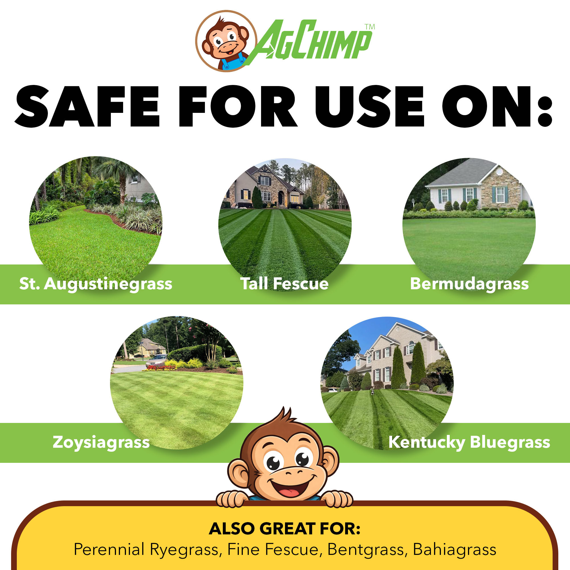 AgChimp 18-0-9 Prodiamine Pre-Emergent Herbicide Plus Turf Fertilizer, 15lbs