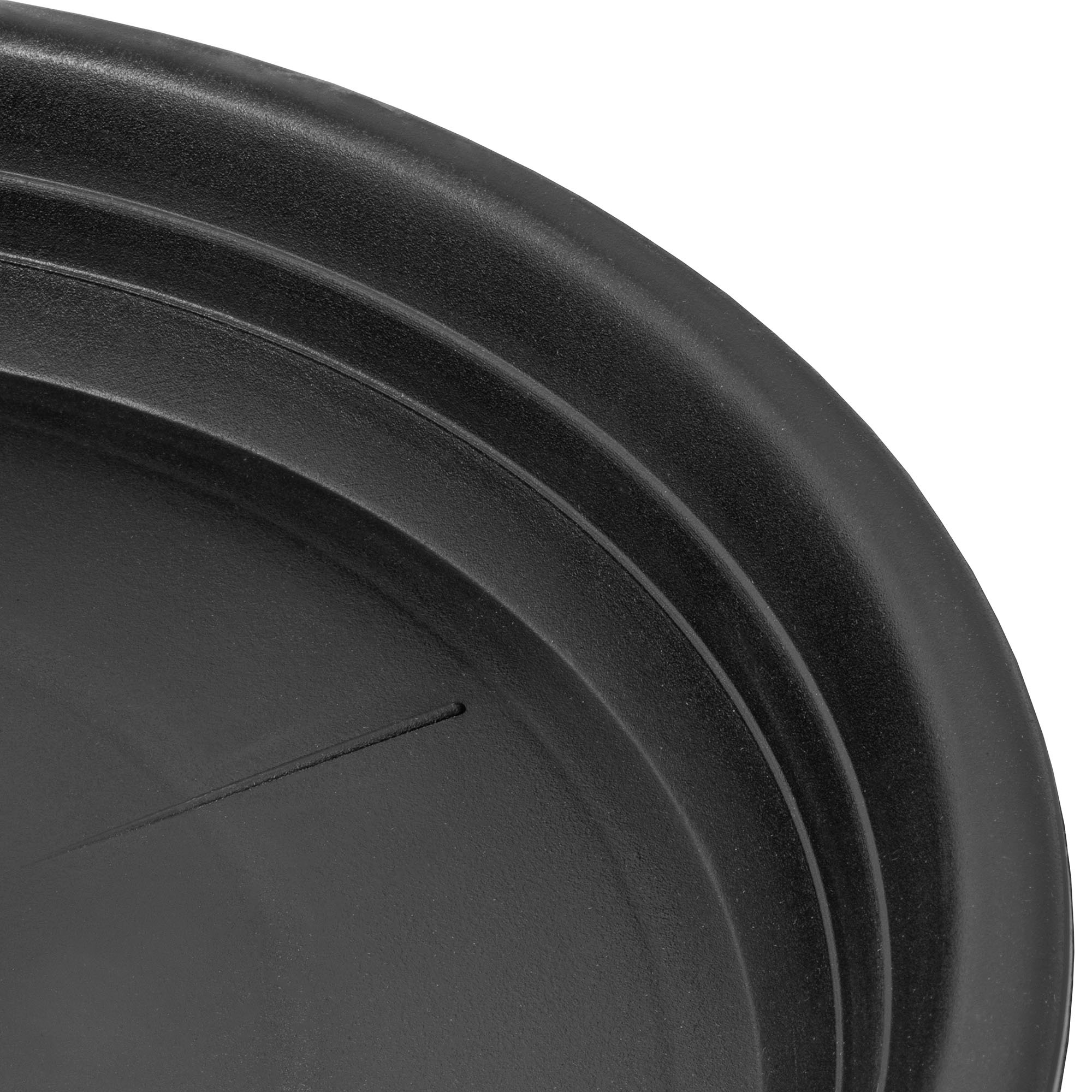 Garden Elements WaterGuard Saucer, Black, 14.5in