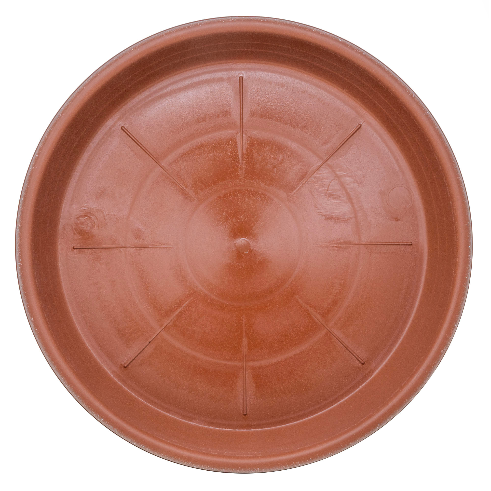 Garden Elements WaterGuard Saucer, Terracotta Wash, 10in