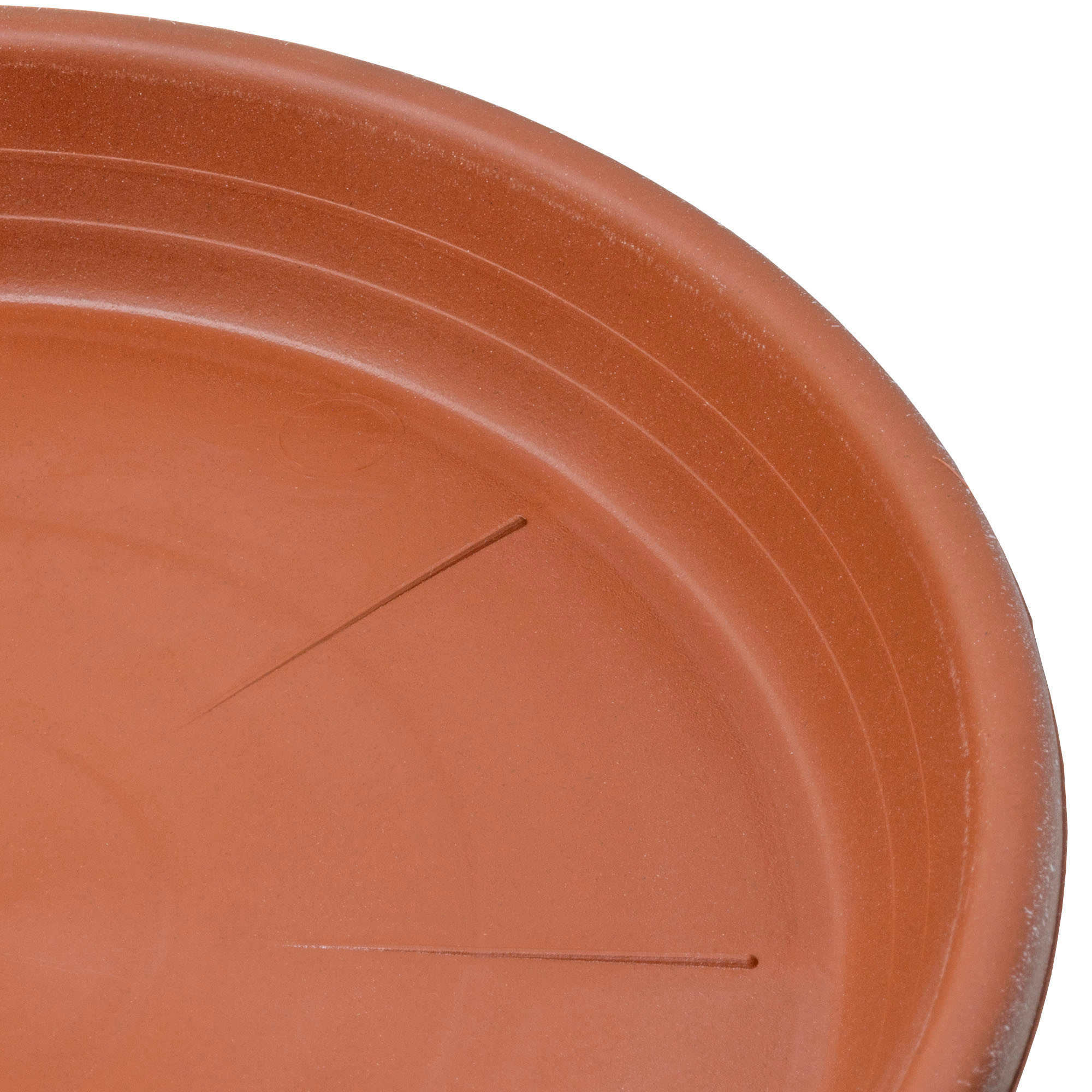Garden Elements WaterGuard Saucer, Terracotta Wash, 10in