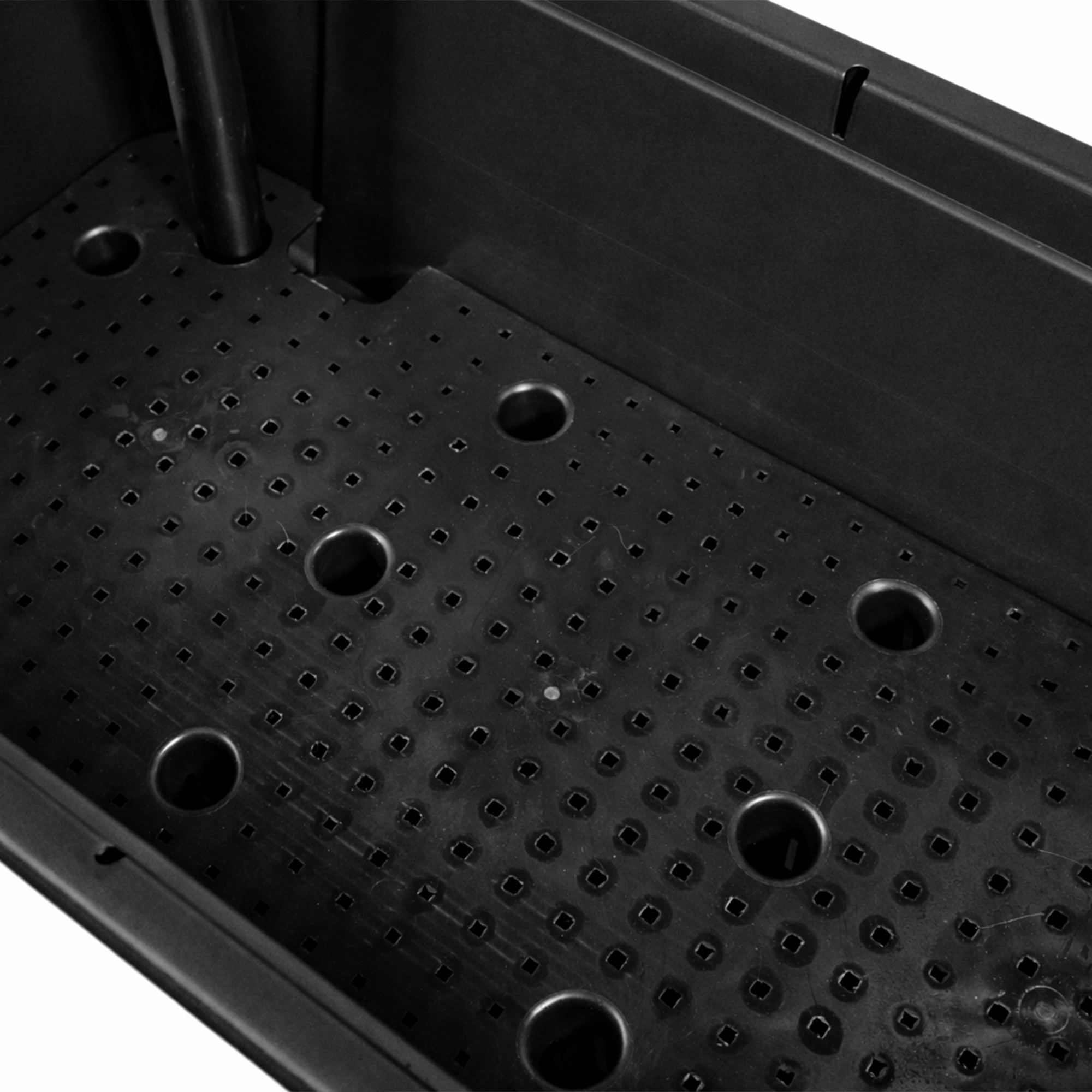 Garden Elements Elevated Self-Watering Garden Bed with Ventilated Grow Dome, Black, 45L