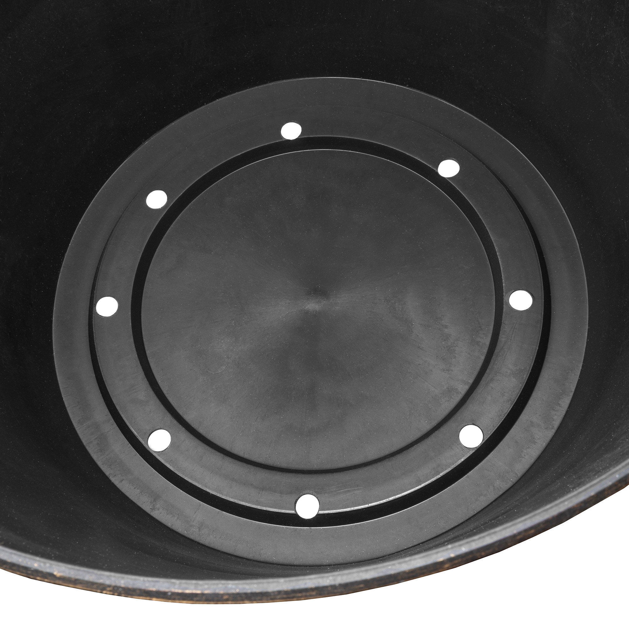 Garden Elements Timberline Barrel-Style Round Planter, Brown, 18in