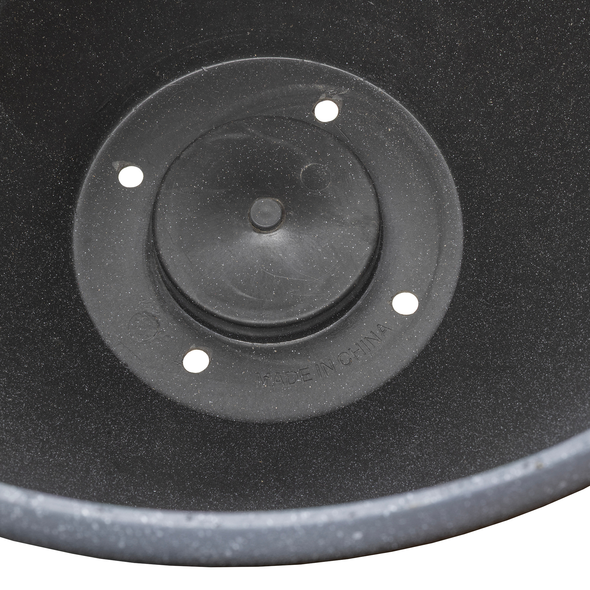 Garden Elements TerraStone Classic Smooth Round Planter, Bluestone, 14in