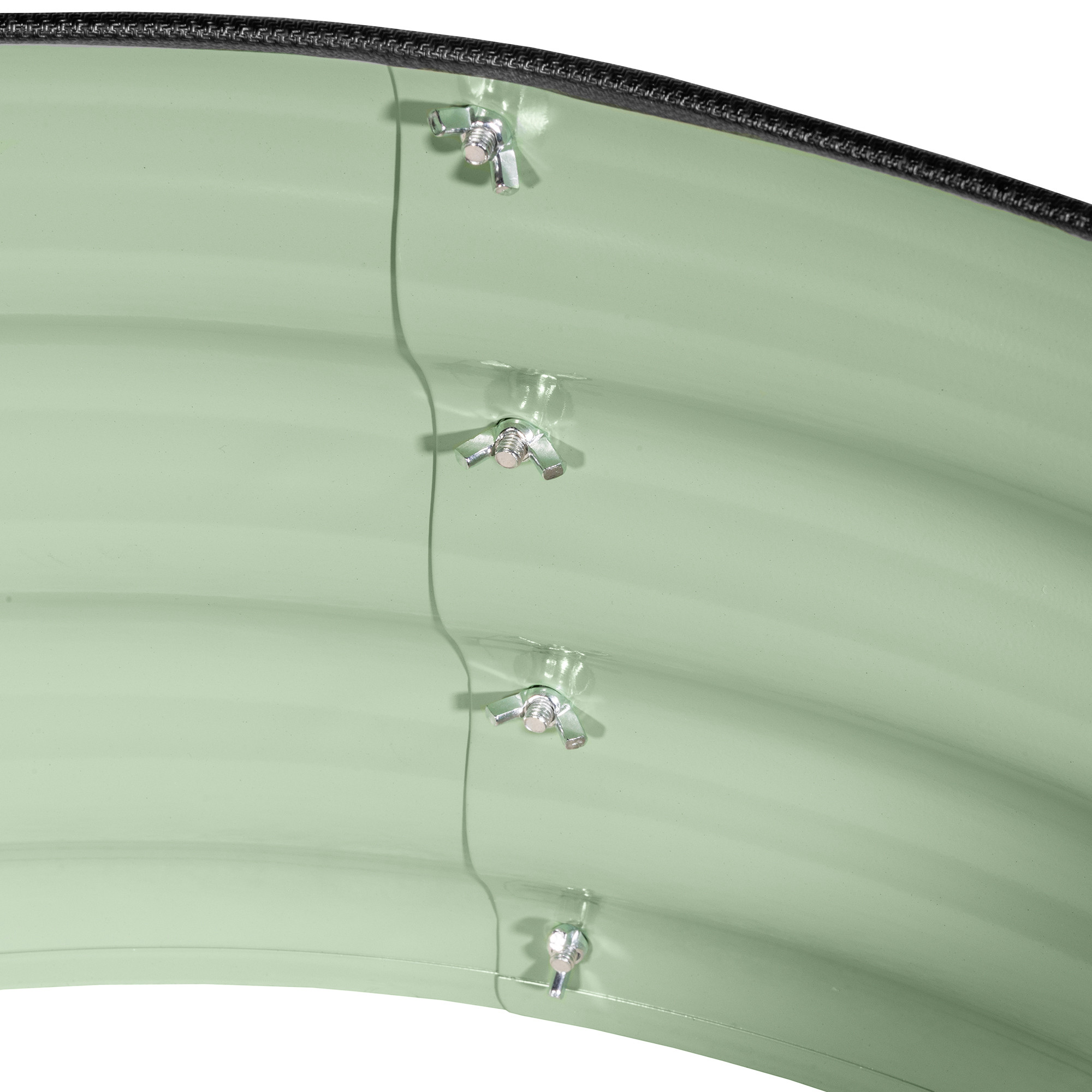 Garden Elements Metal Raised Garden Bed, Round, Light Green