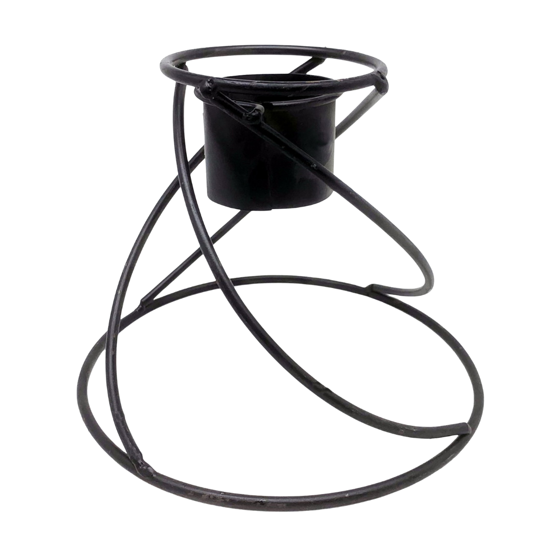 Very Cool Stuff Metal Swirl Gazing Globe Stand, 7in