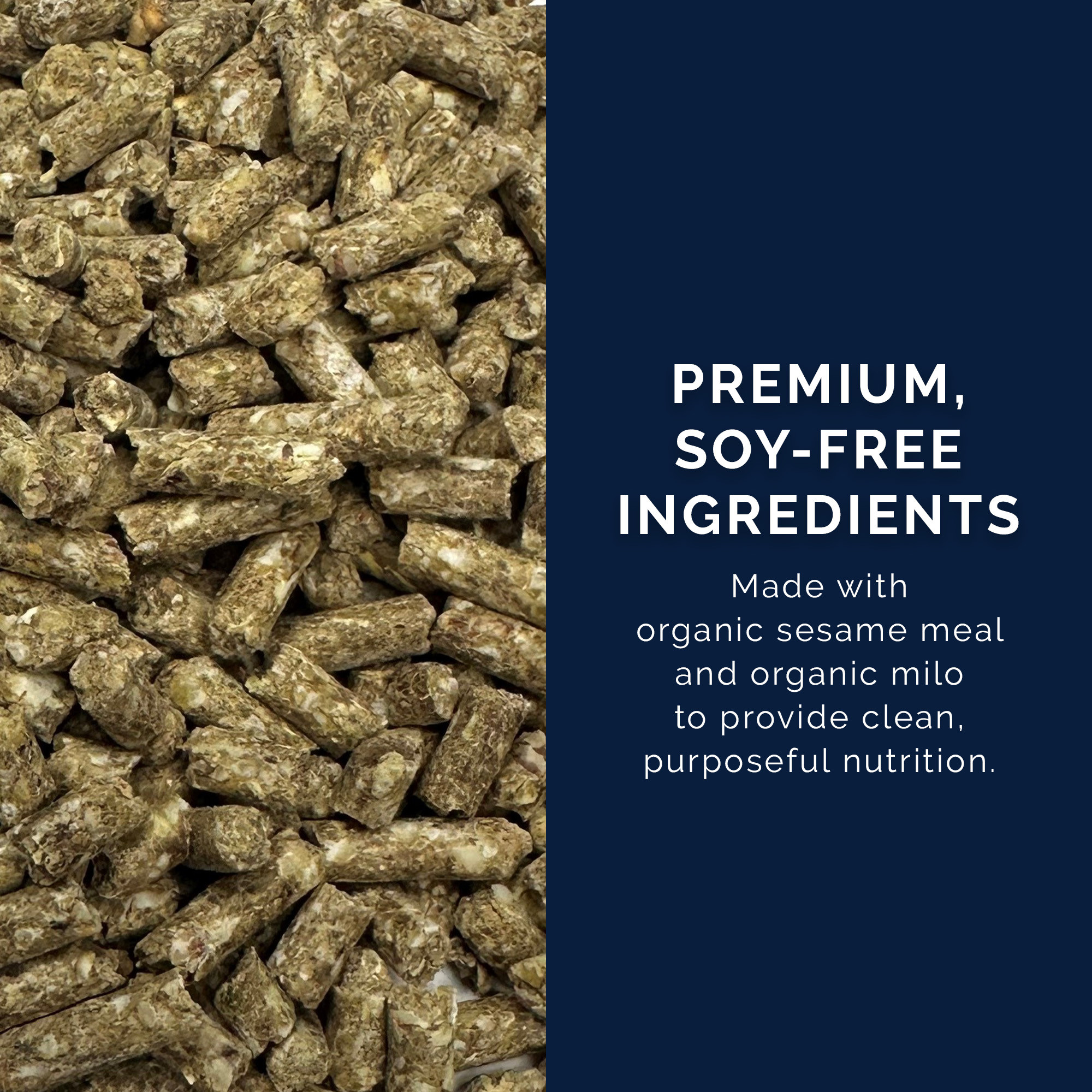 Pink Rose Organix Beef Grower Pellet Feed, 40lb