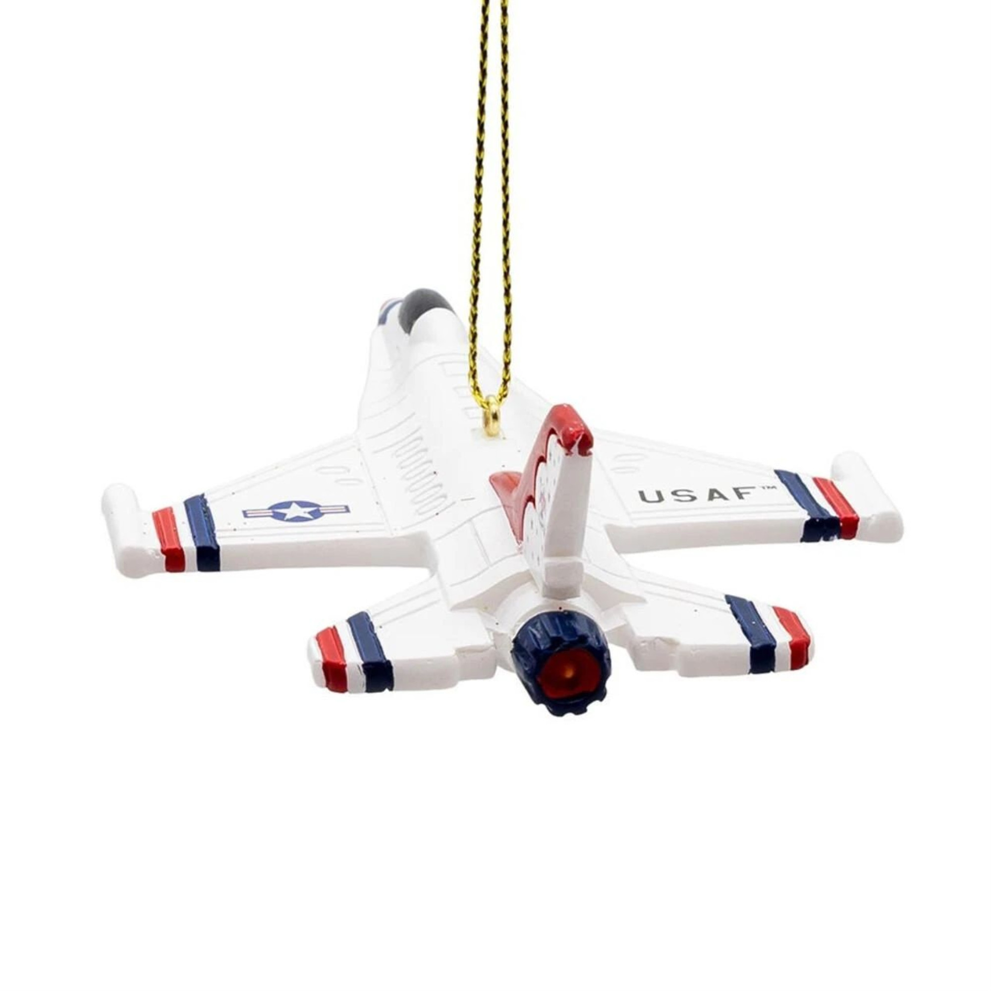 Kurt Adler Officially Licensed U.S. Air Force Thunderbird Ornament, 4.25"