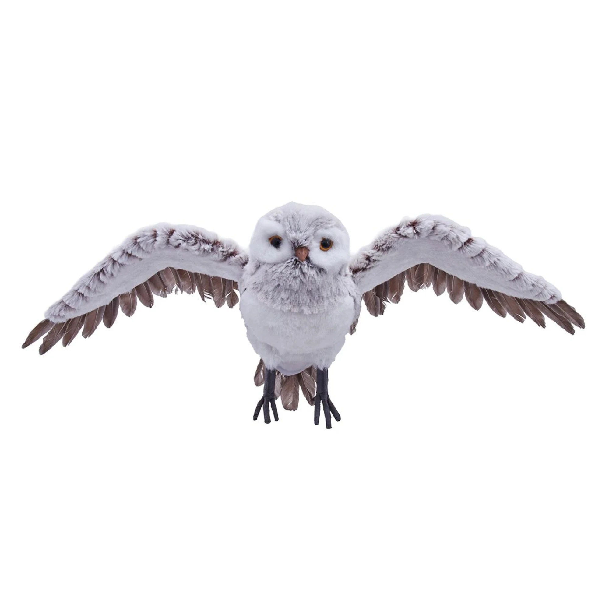 Kurt Adler Hanging Christmas Tree Ornament, Flying White Owl