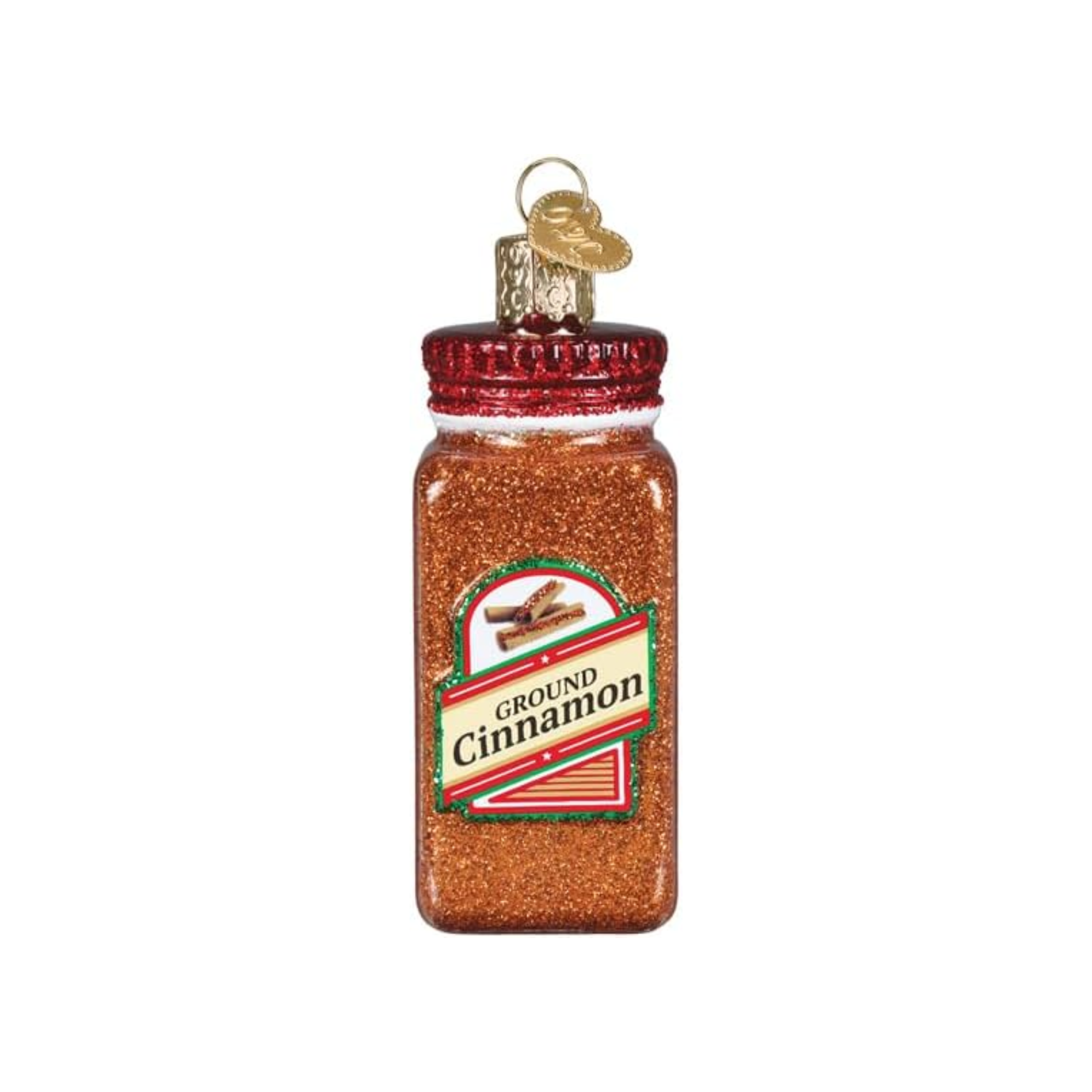 Old World Christmas Blown Glass Ornament Collection, Cinnamon Seasoning