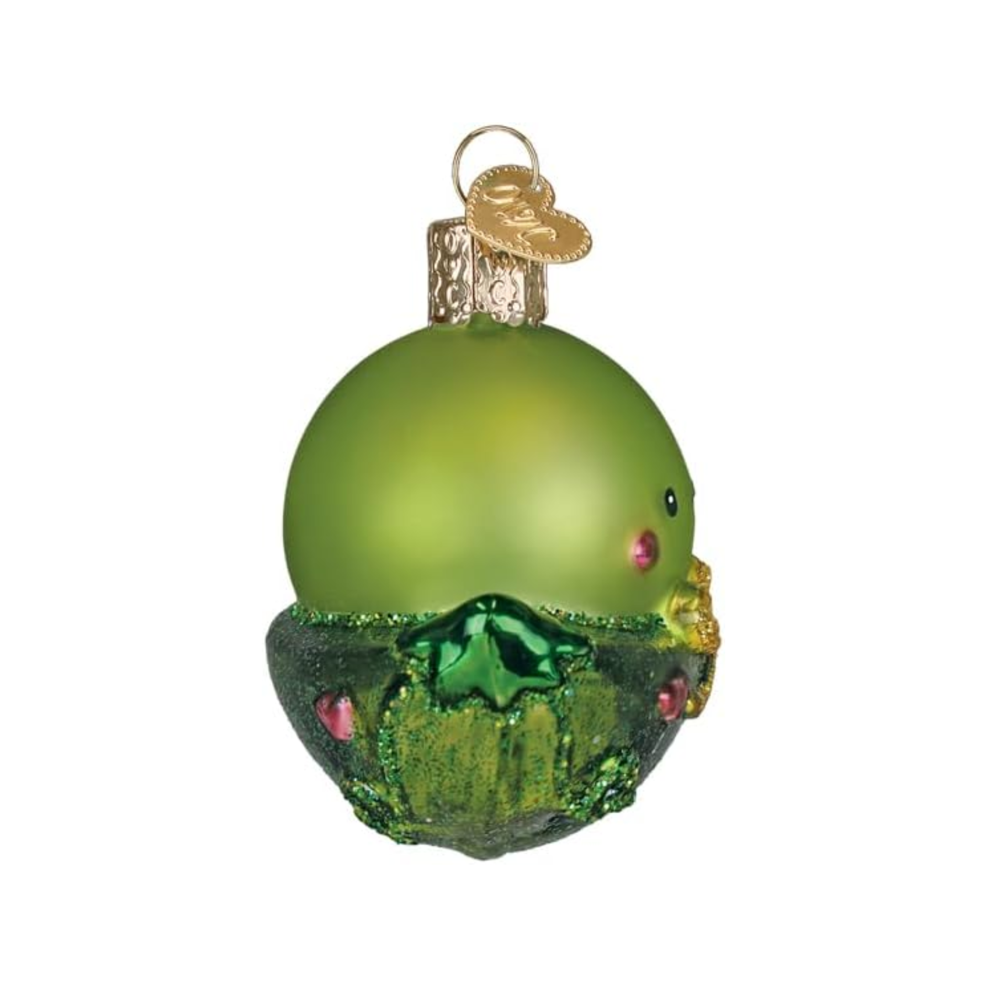 Old World Christmas Blown Glass Ornament Collection, Little Peapod