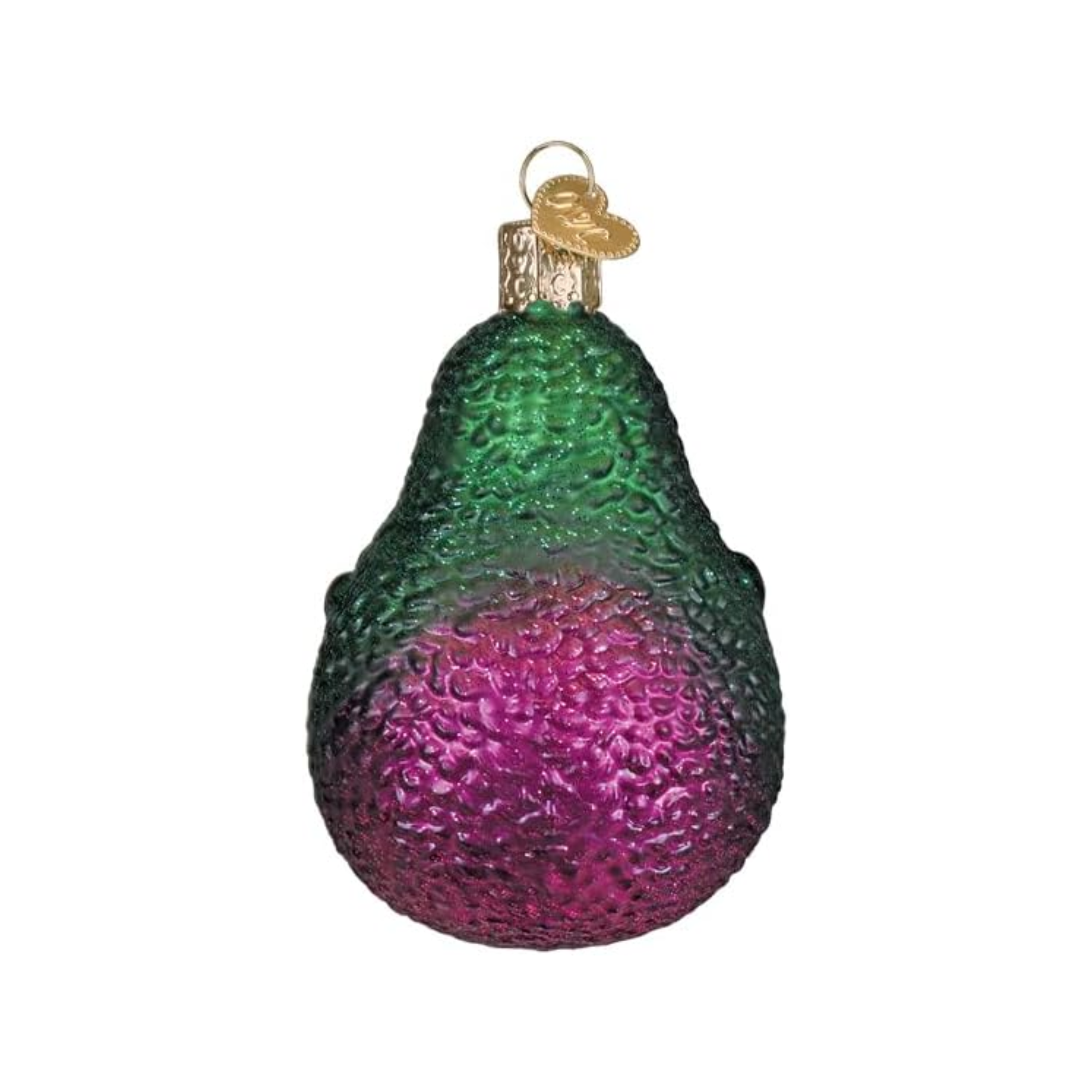 Old World Christmas Blown Glass Ornament Collection, Happy Avocado