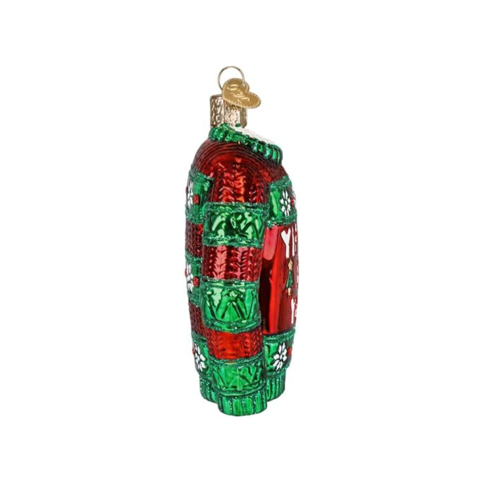 Old World Christmas Blown Glass Ornament Collection, Yippee Ki Yay Sweater