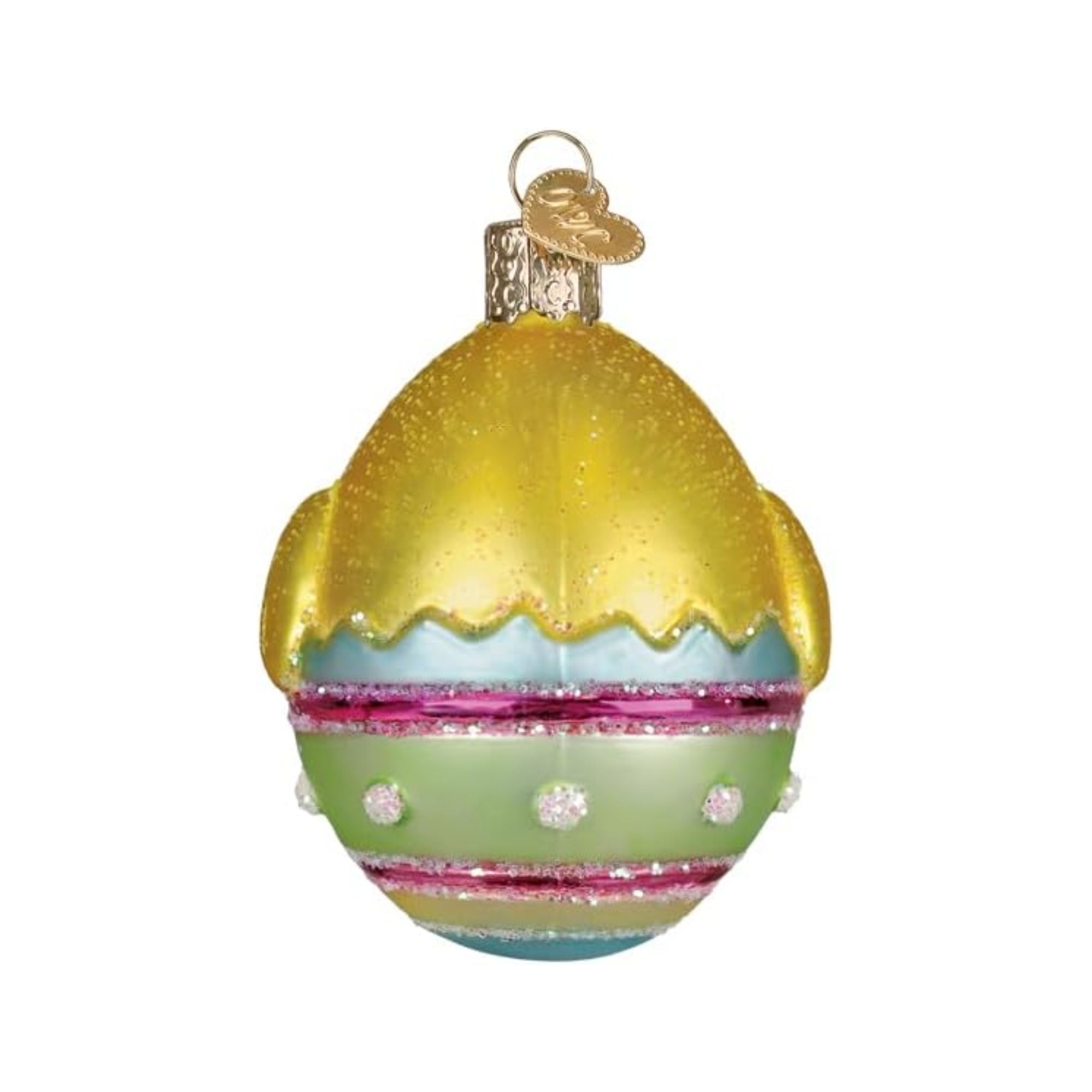 Old World Christmas Blown Glass Ornament Collection, Chick in Easter Egg