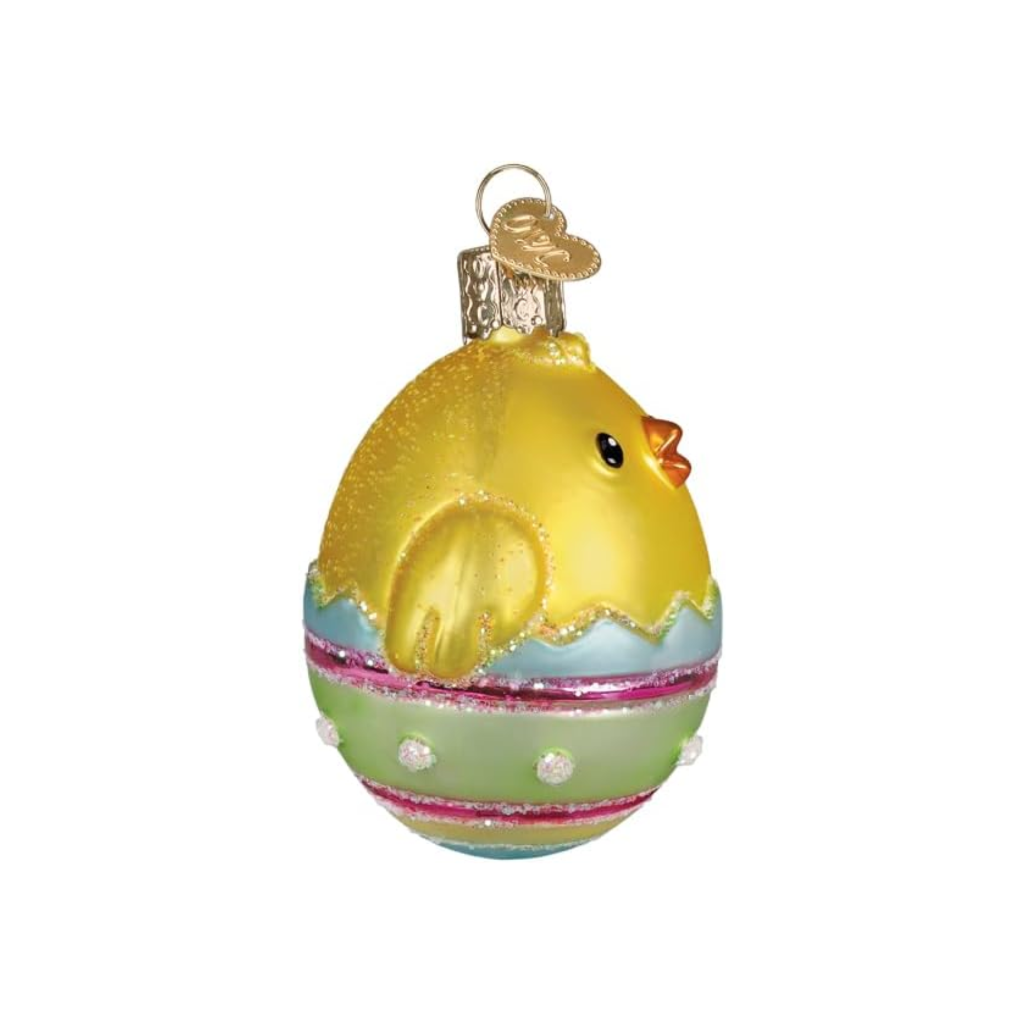 Old World Christmas Blown Glass Ornament Collection, Chick in Easter Egg