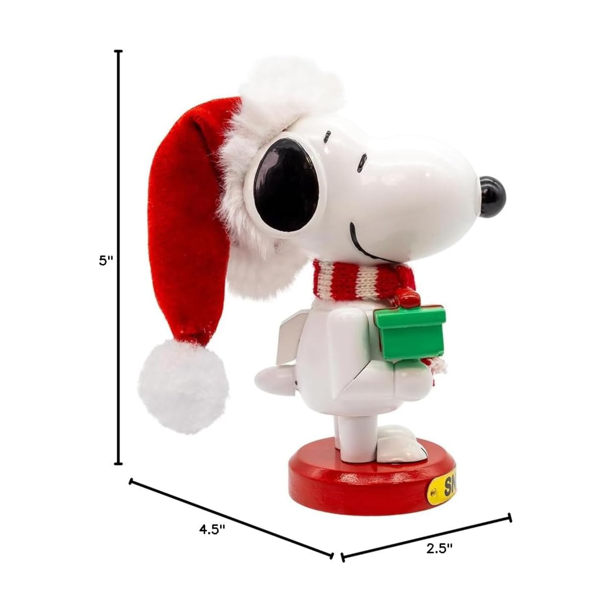 Kurt Adler Little Legends Snoopy Nutcracker, 5in