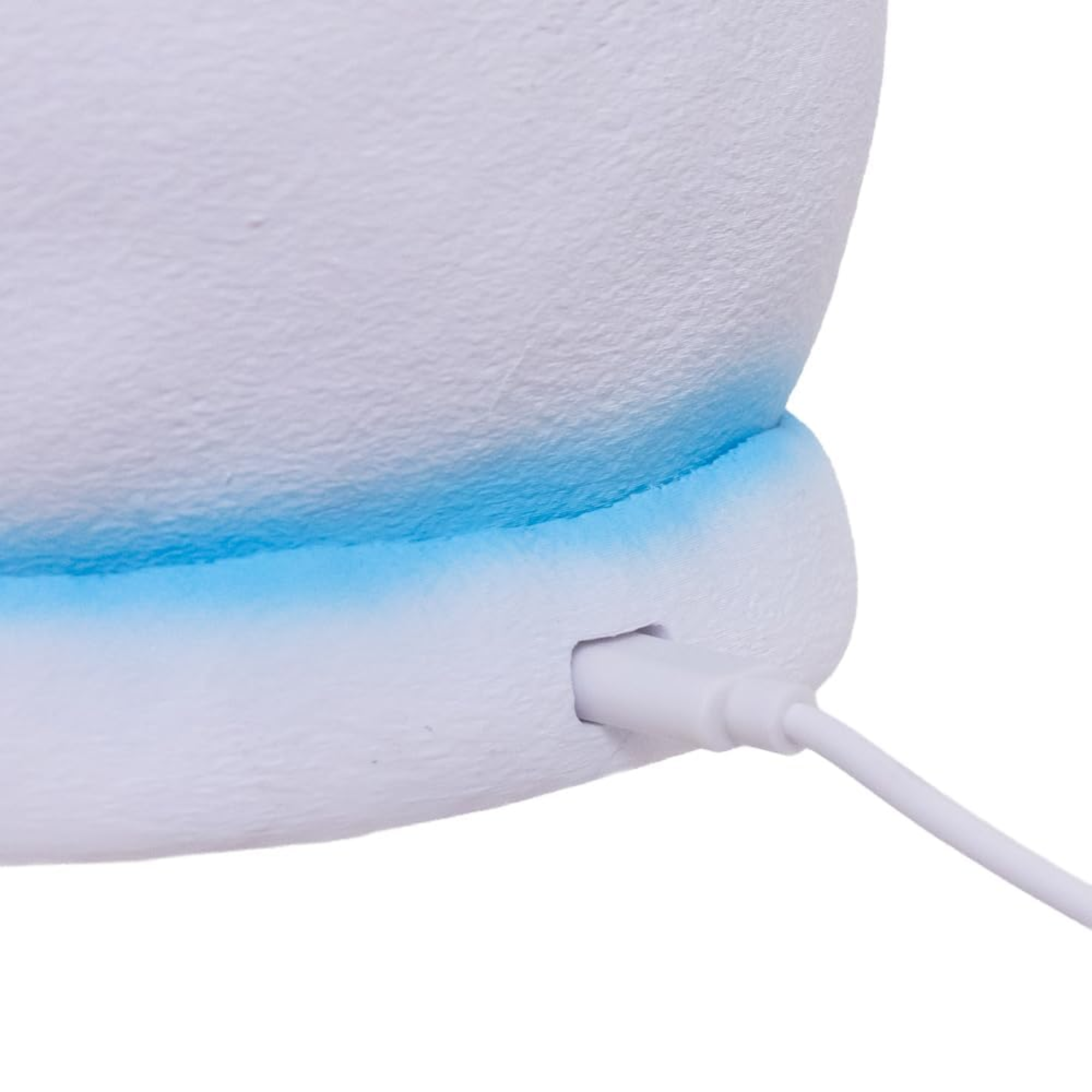Kurt Adler Battery-Operated Color-Changing LED USB Snowman with Village Scene, 10in