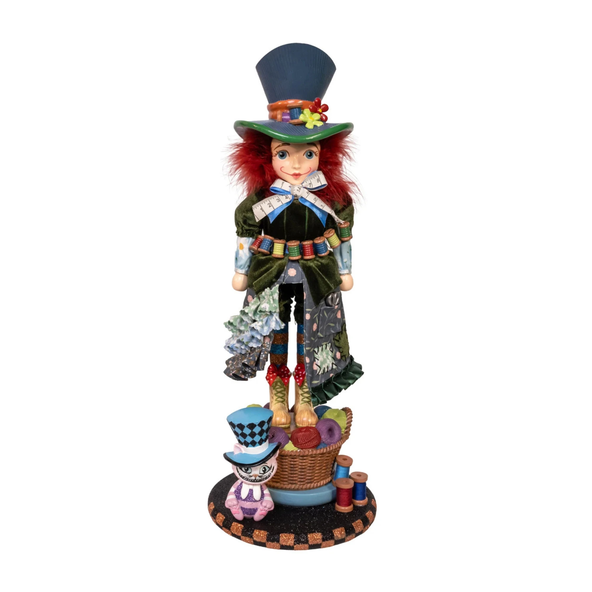 Kurt Adler Hollywood Nutcracker Collection, Mrs. Hatter, 17.5in