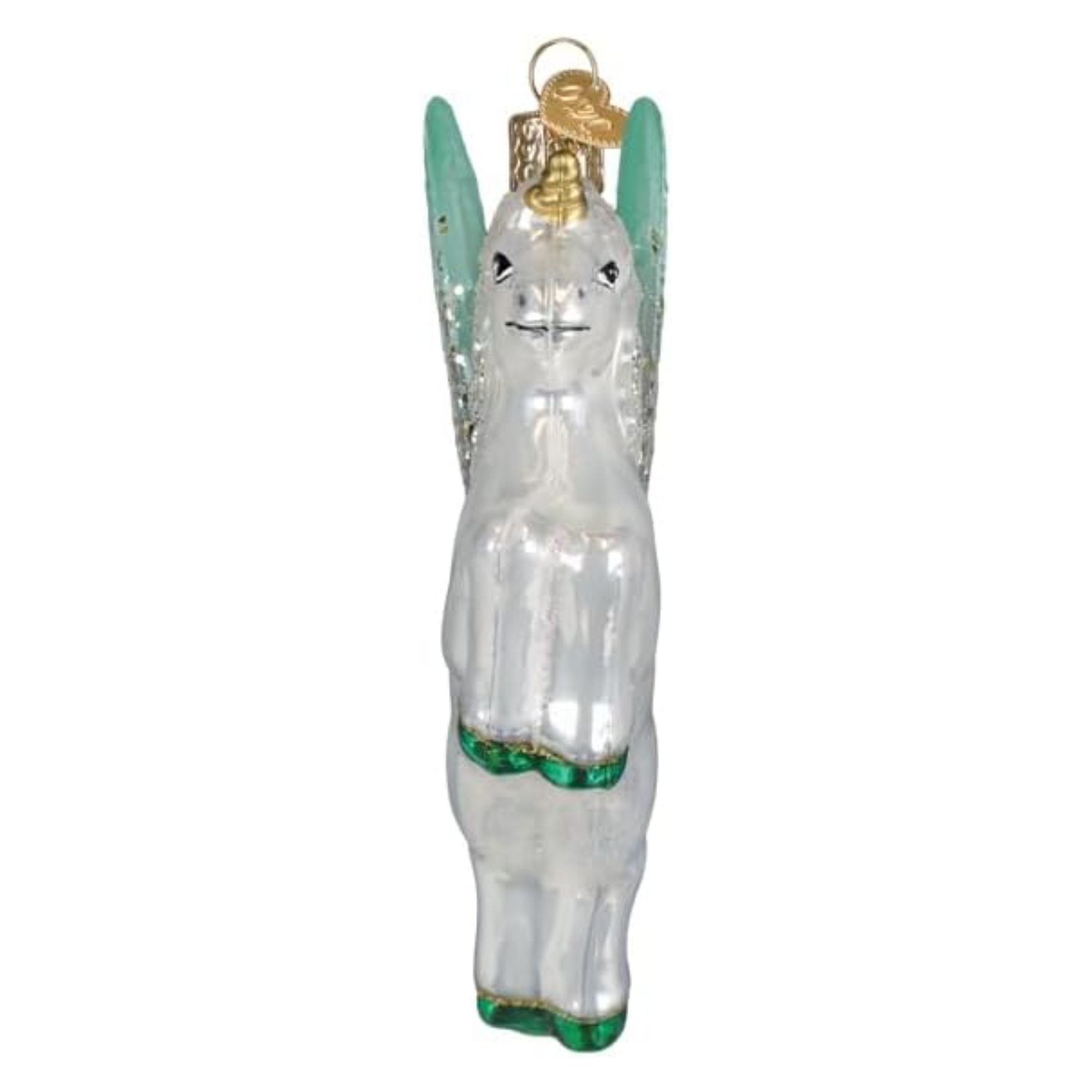 Old World Christmas Blown Glass Ornament for Tree, Radiant Pegasus