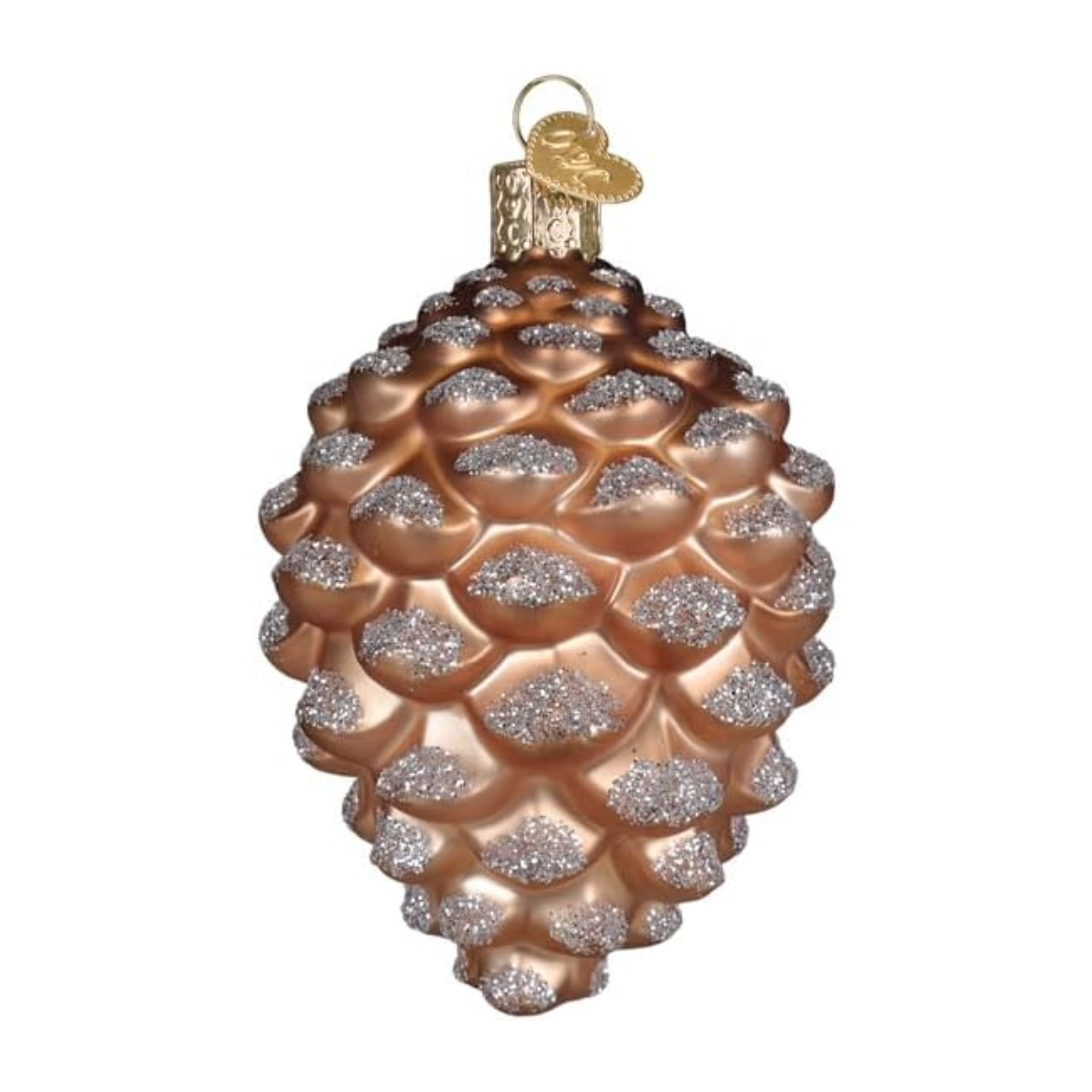 Old World Christmas Blown Glass Ornament for Christmas Tree, Piney Fox