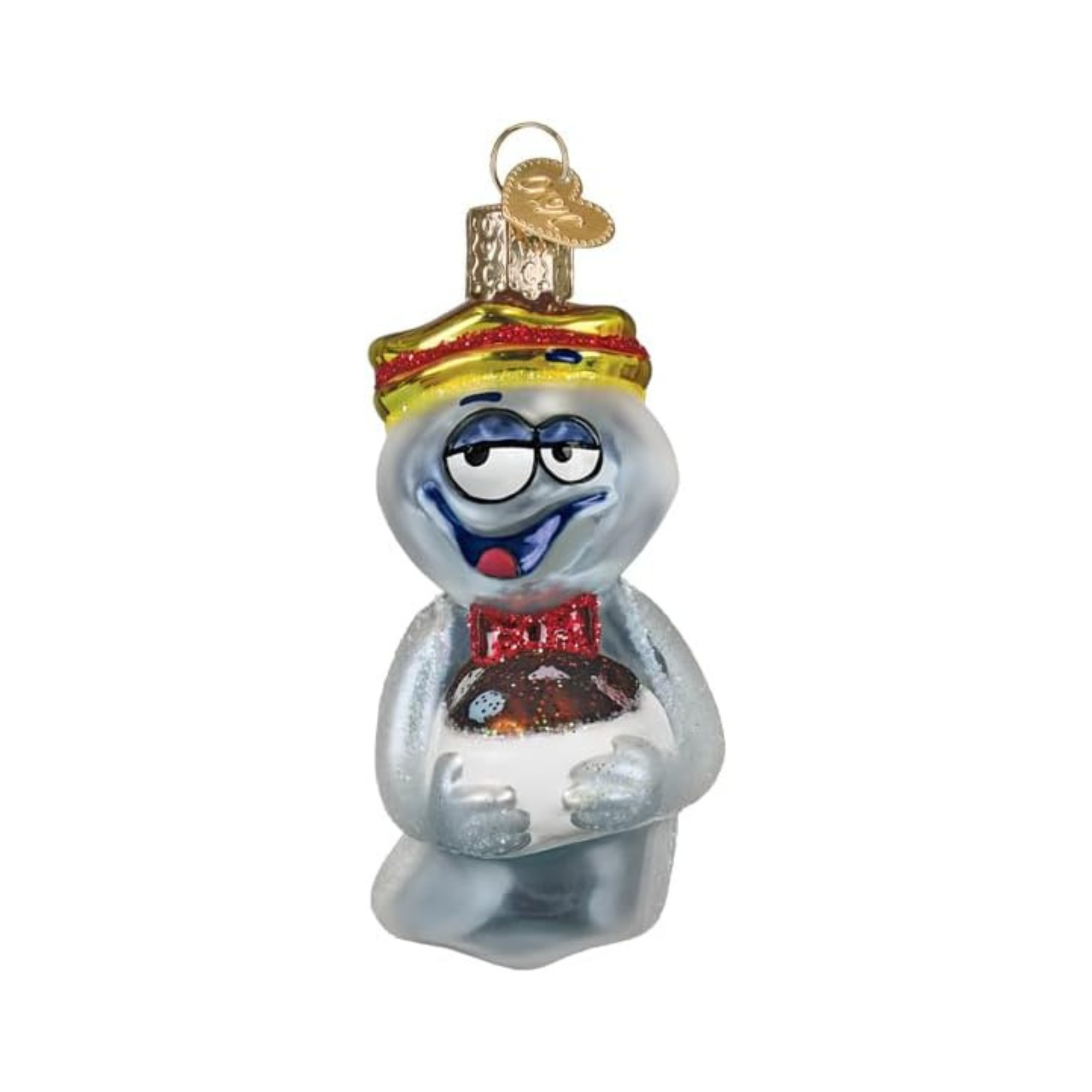 Old World Christmas Blown Glass Ornament for Tree, Boo Berry