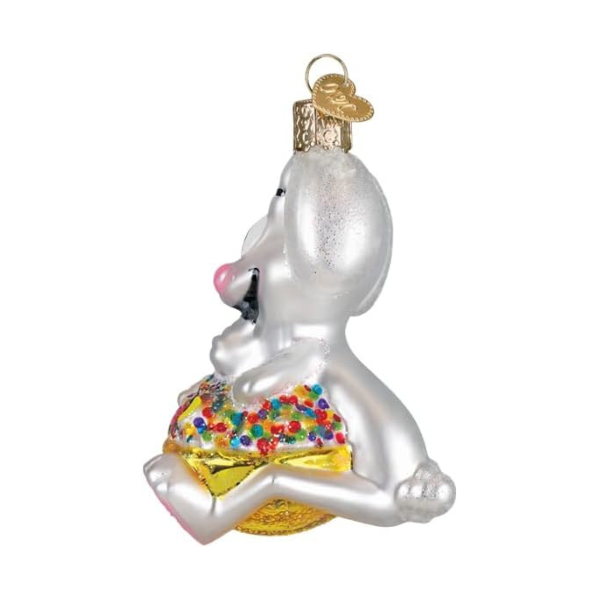 Old World Christmas Blown Glass Ornament for Tree, Trix Rabbit