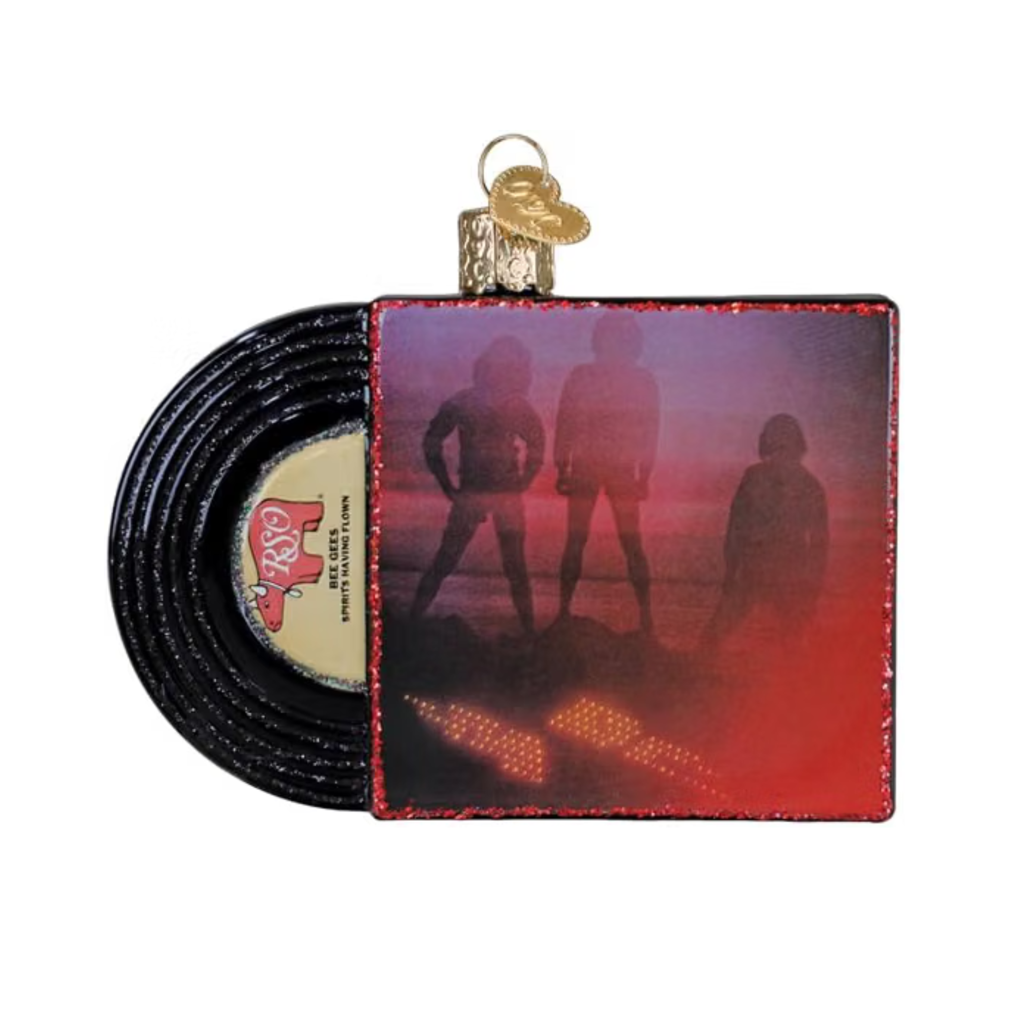 Old World Christmas Blown Glass Tree Ornament, Spirits Having Flown Album