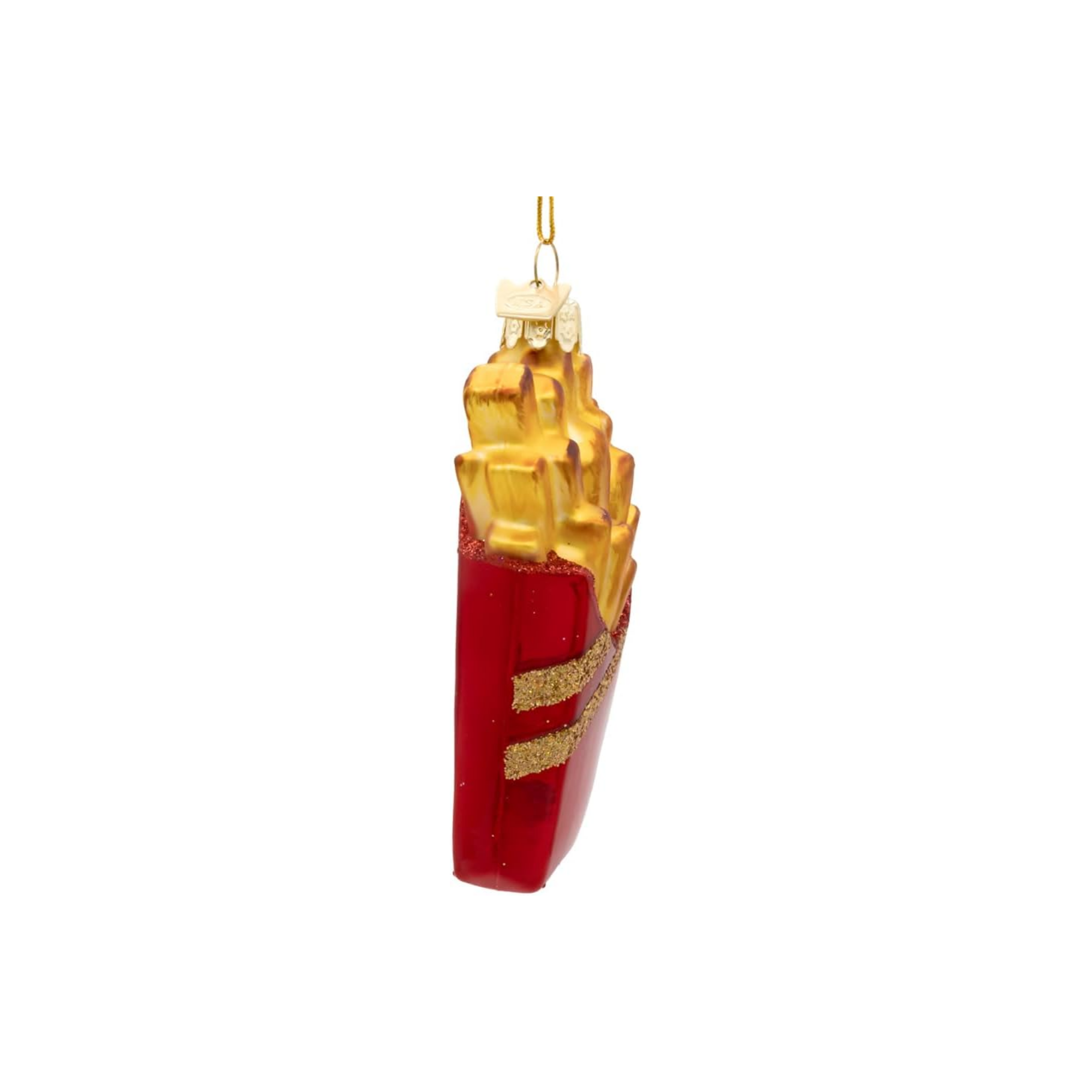 Kurt Adler Noble Gems Glass Ornament Collection, French Fries