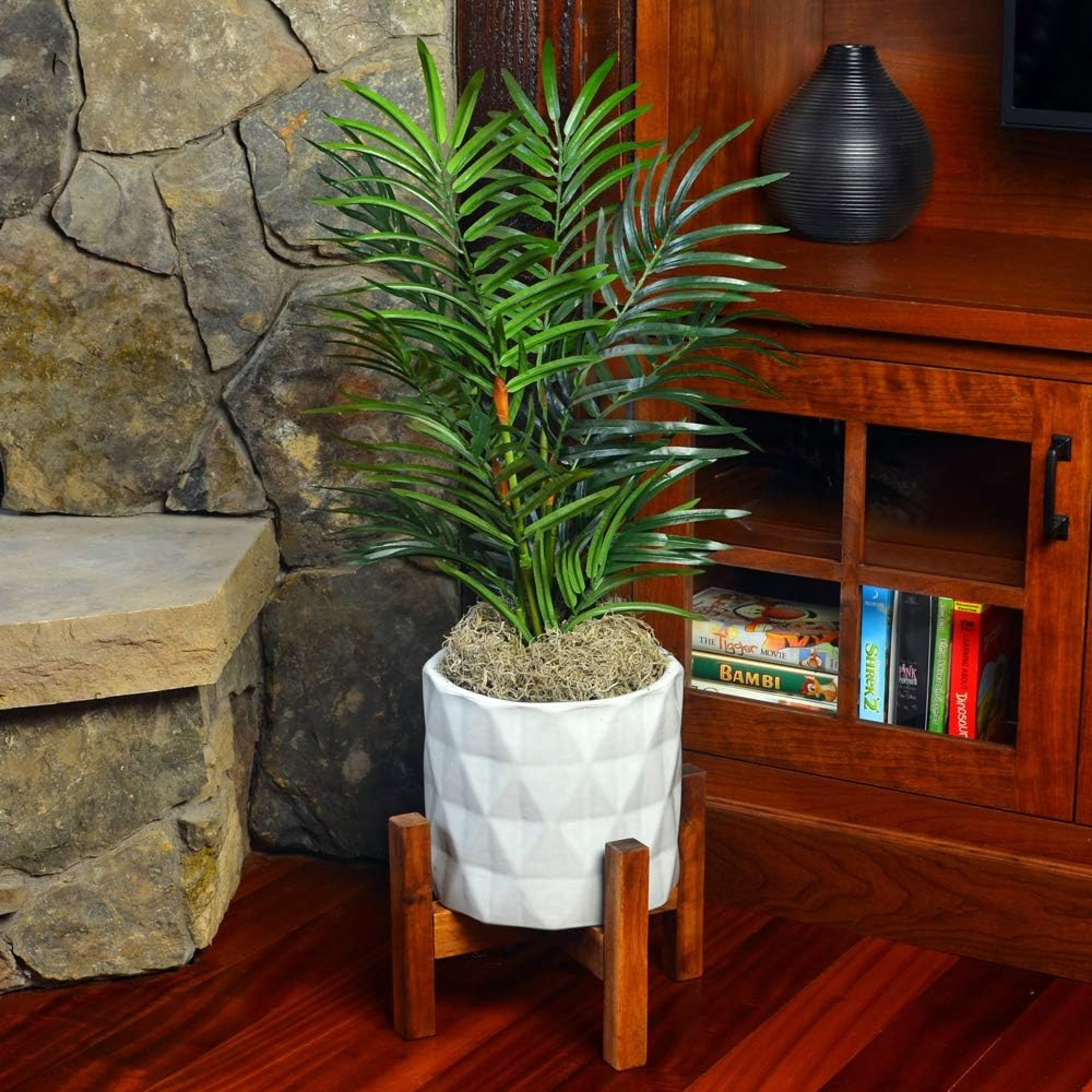 Mosser Lee Spanish Moss for Planters & Crafts, Naturally Colored, 250-Cubic Inch