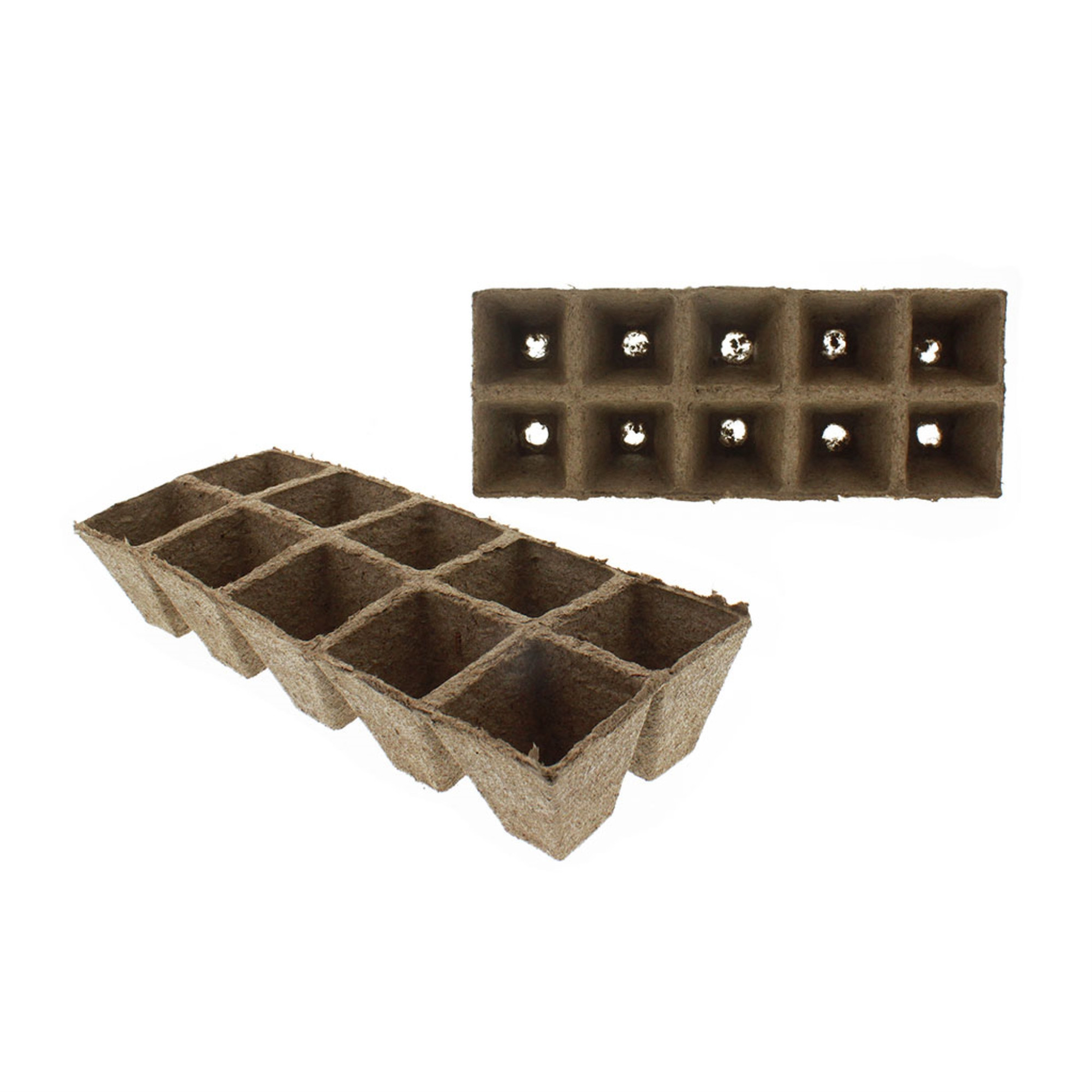 Jiffy Biodegradable Seed Starting Jiffy-Strips, 50 Organic Peat Cells