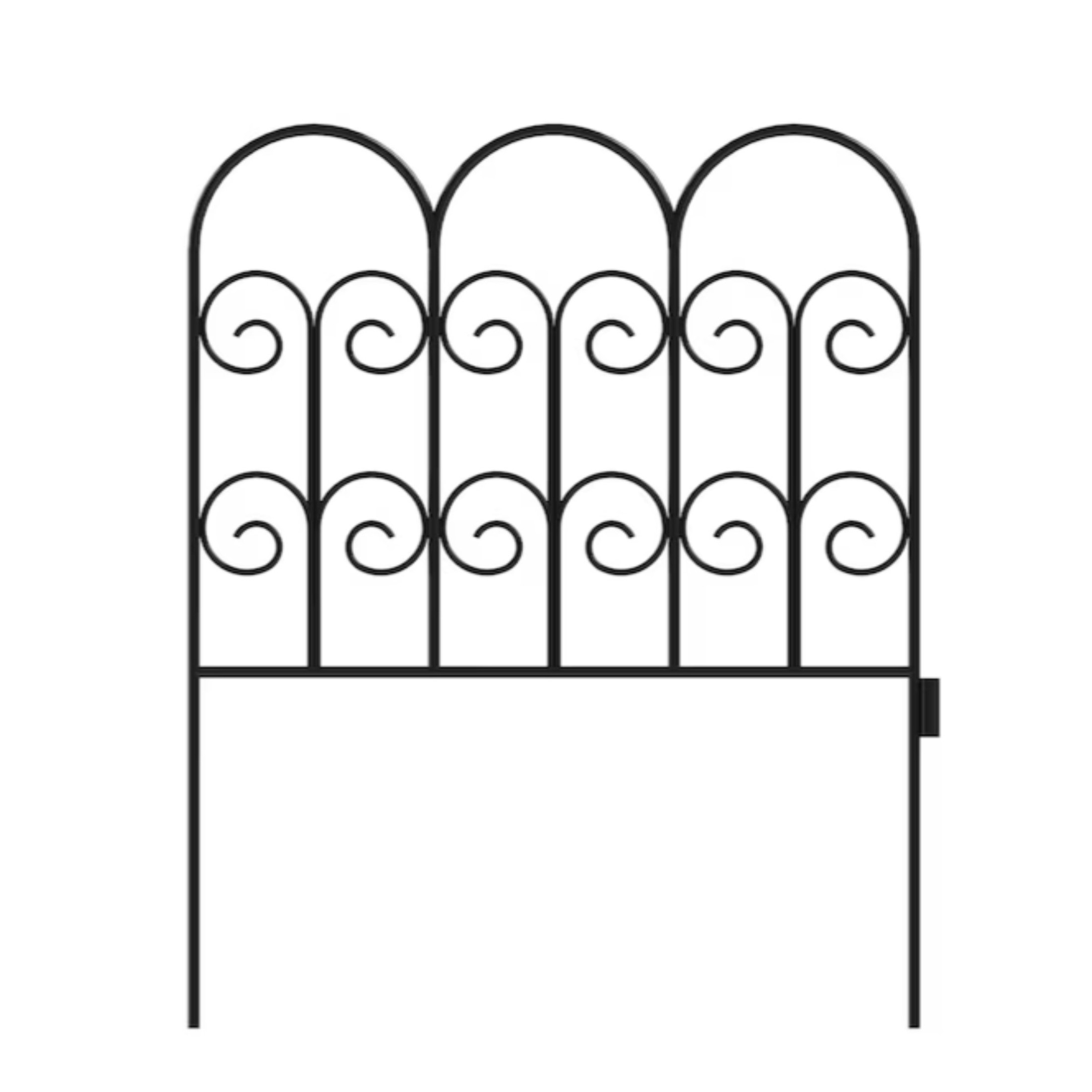 Garden Zone Jasmine Classic Decorative Steel Landscape