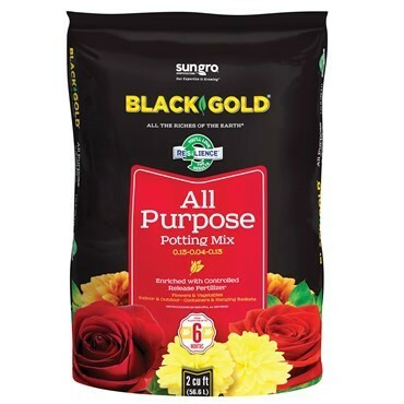 Black Gold All Purpose Potting Soil 2 Cu. Ft.