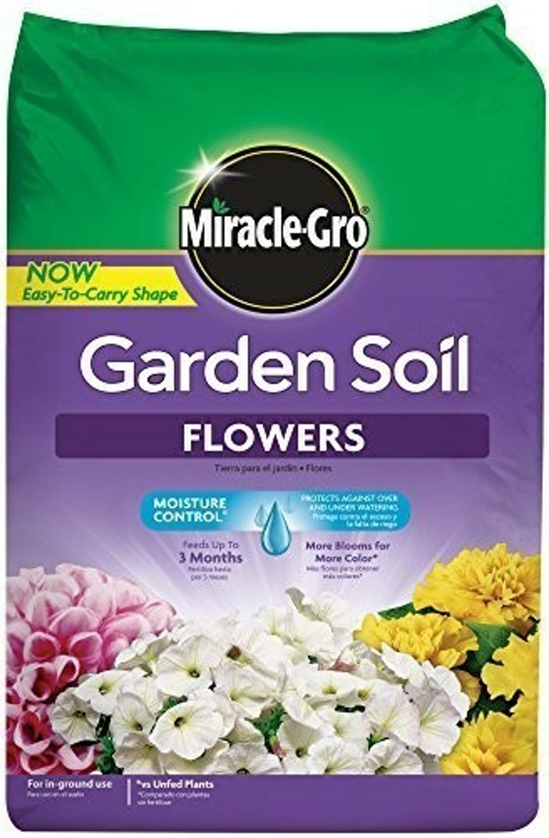 Miracle-Gro Garden Soil for Flowers, 1.5 Cu Ft